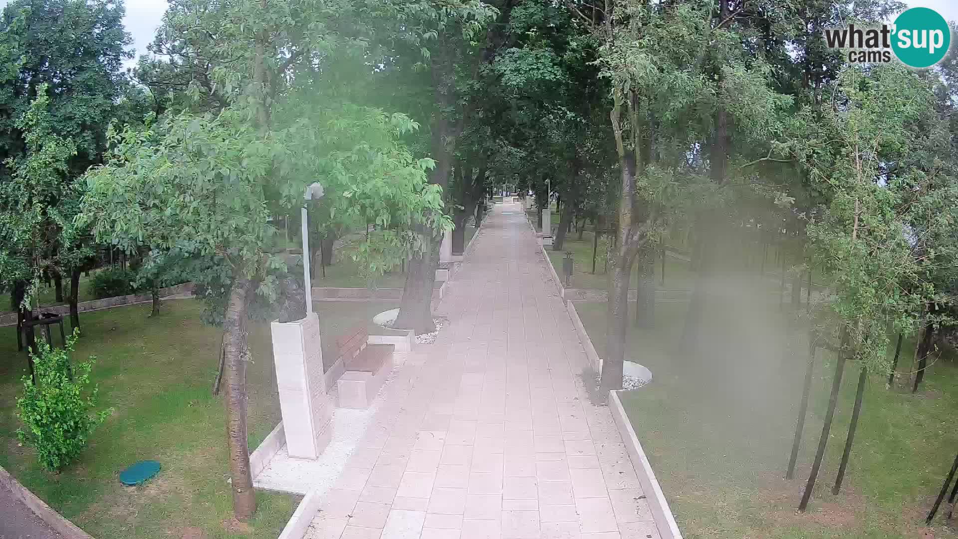 Writers’ Park Webcam Senj – Live by the Sea