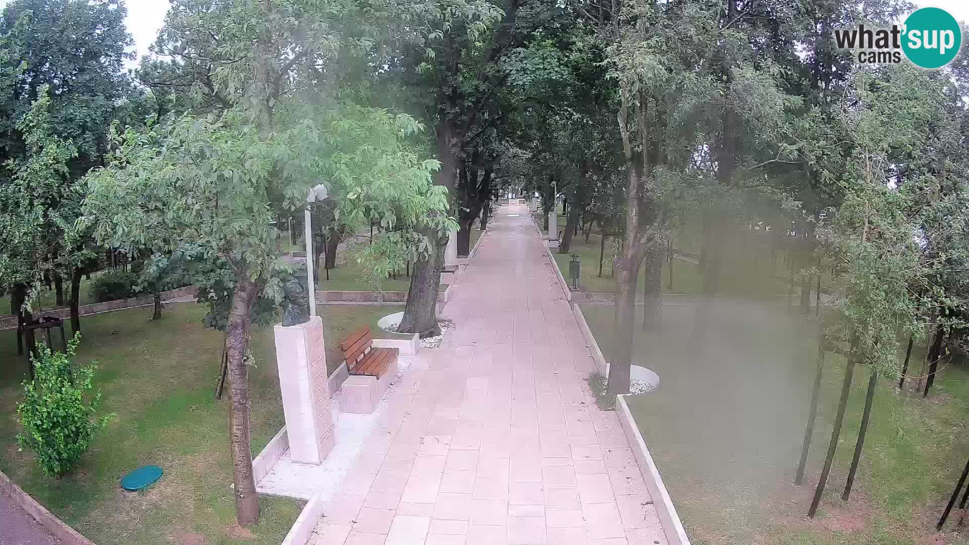 Writers’ Park Webcam Senj – Live by the Sea