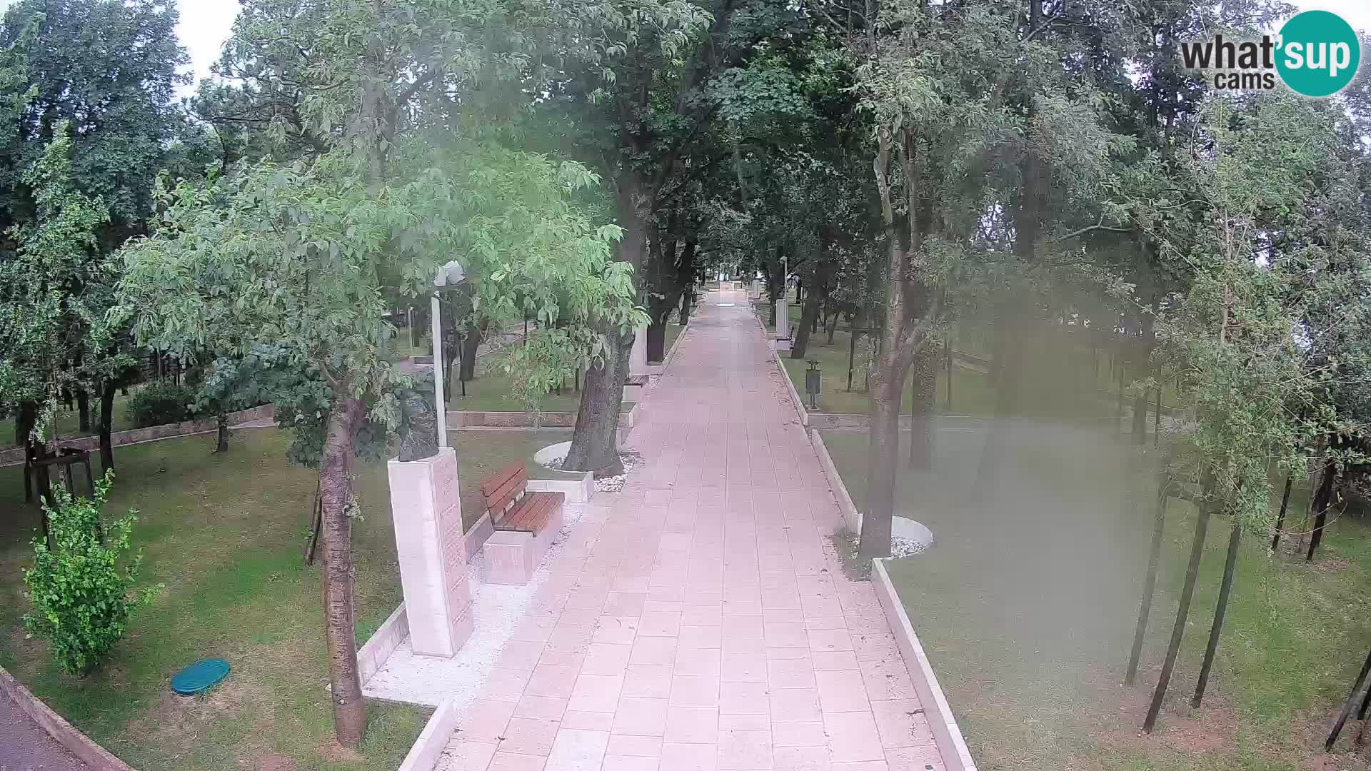 Writers’ Park Webcam Senj – Live by the Sea