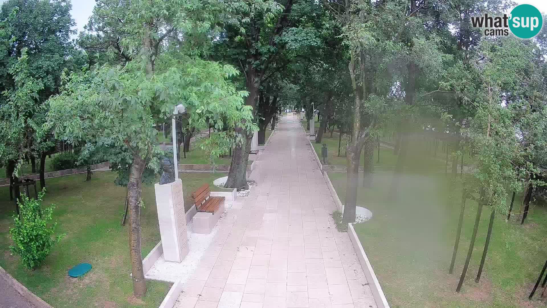Writers’ Park Webcam Senj – Live by the Sea