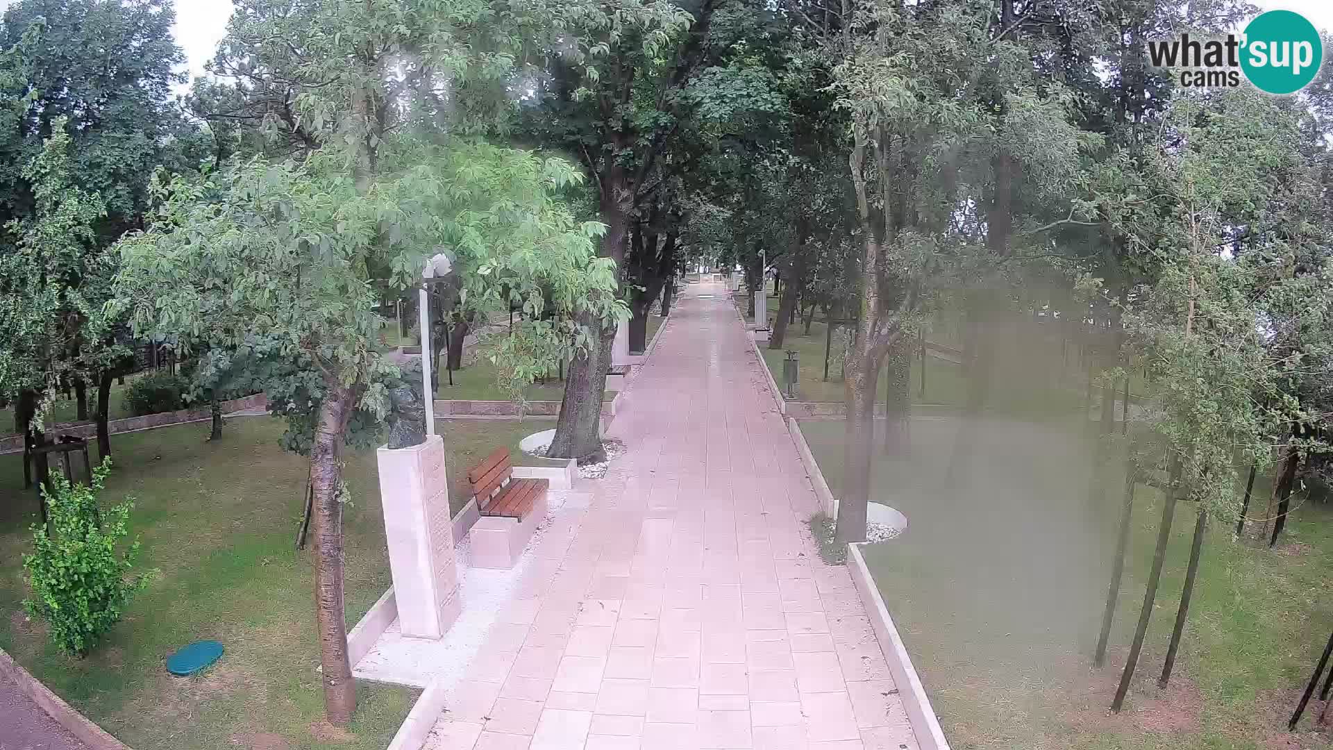Webcam Schriftstellerpark Senj – Live am Meer