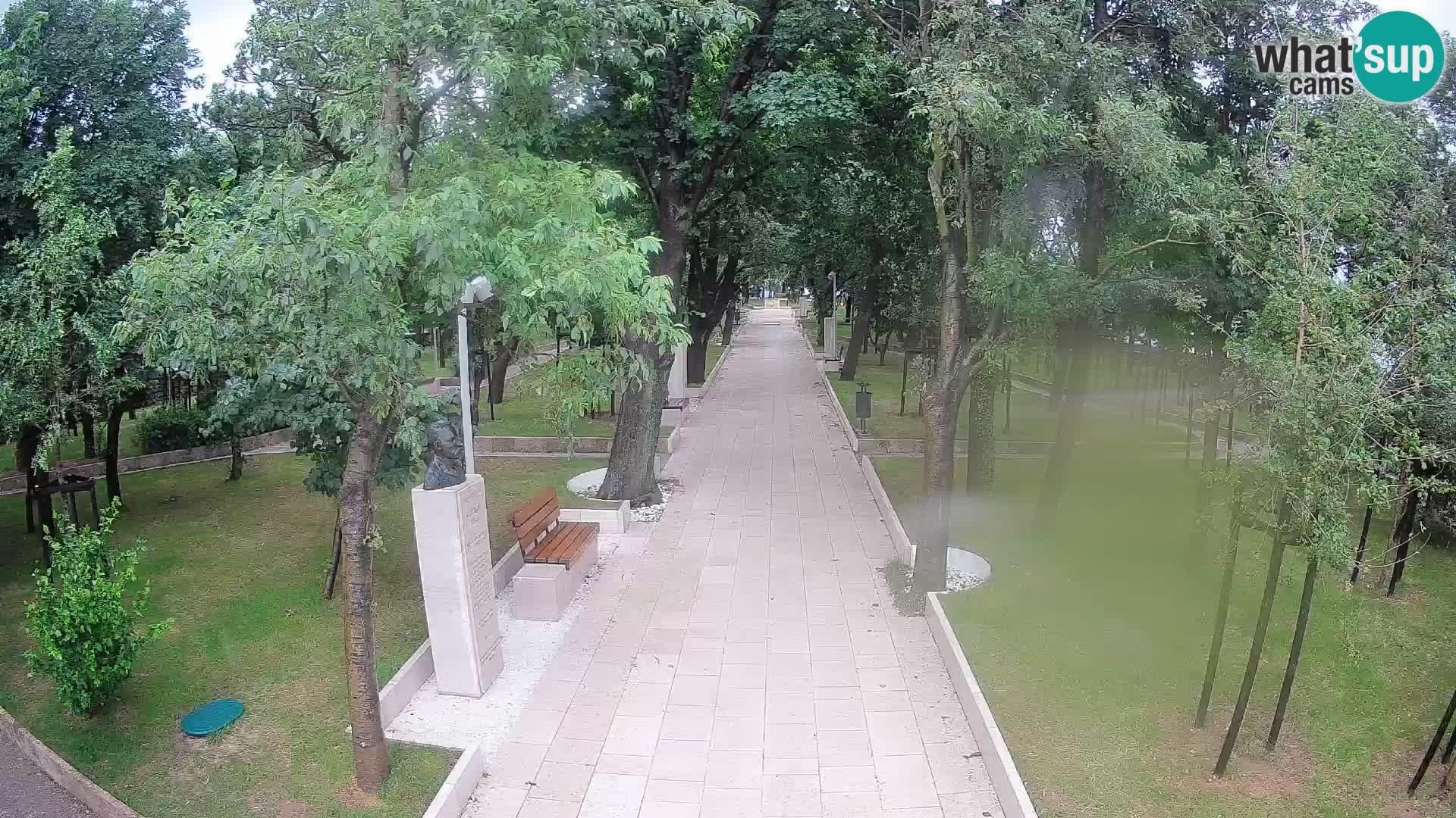 Writers’ Park Webcam Senj – Live by the Sea
