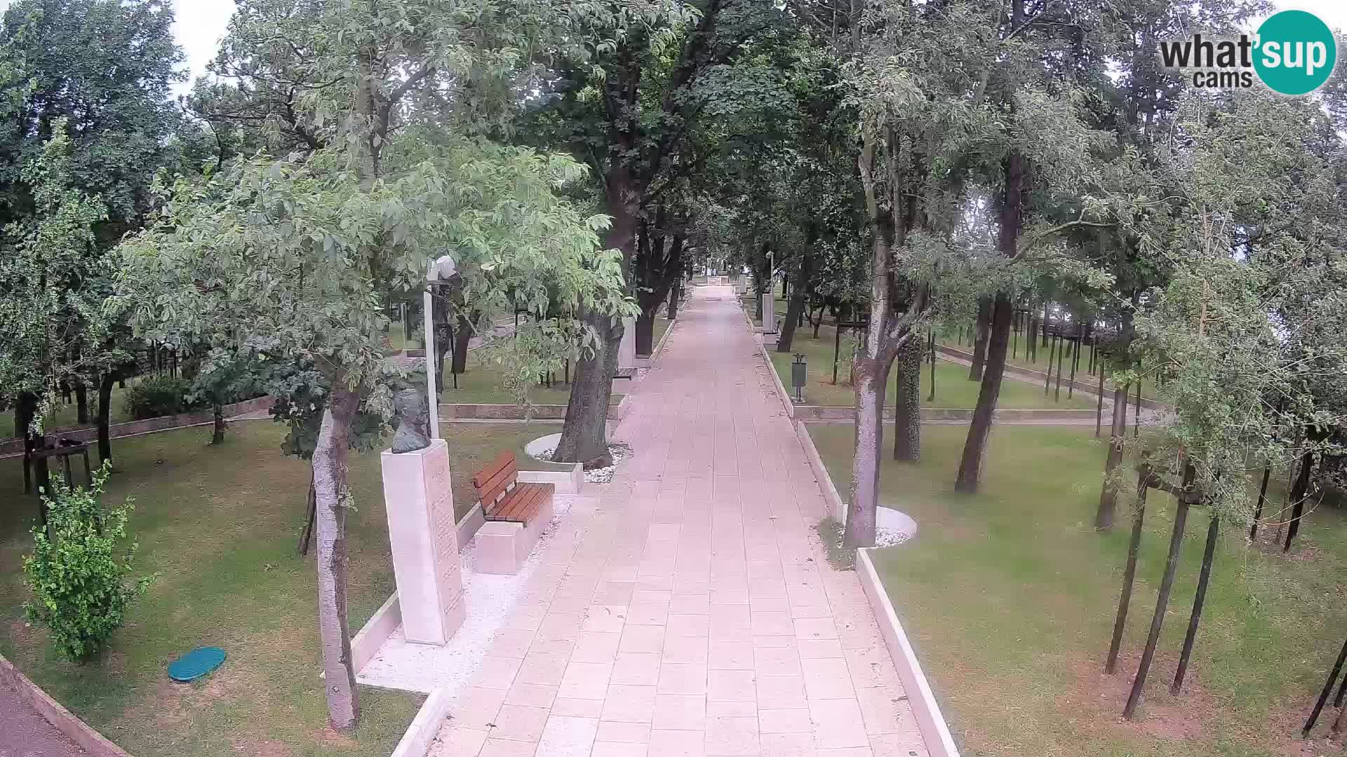 Writers’ Park Webcam Senj – Live by the Sea