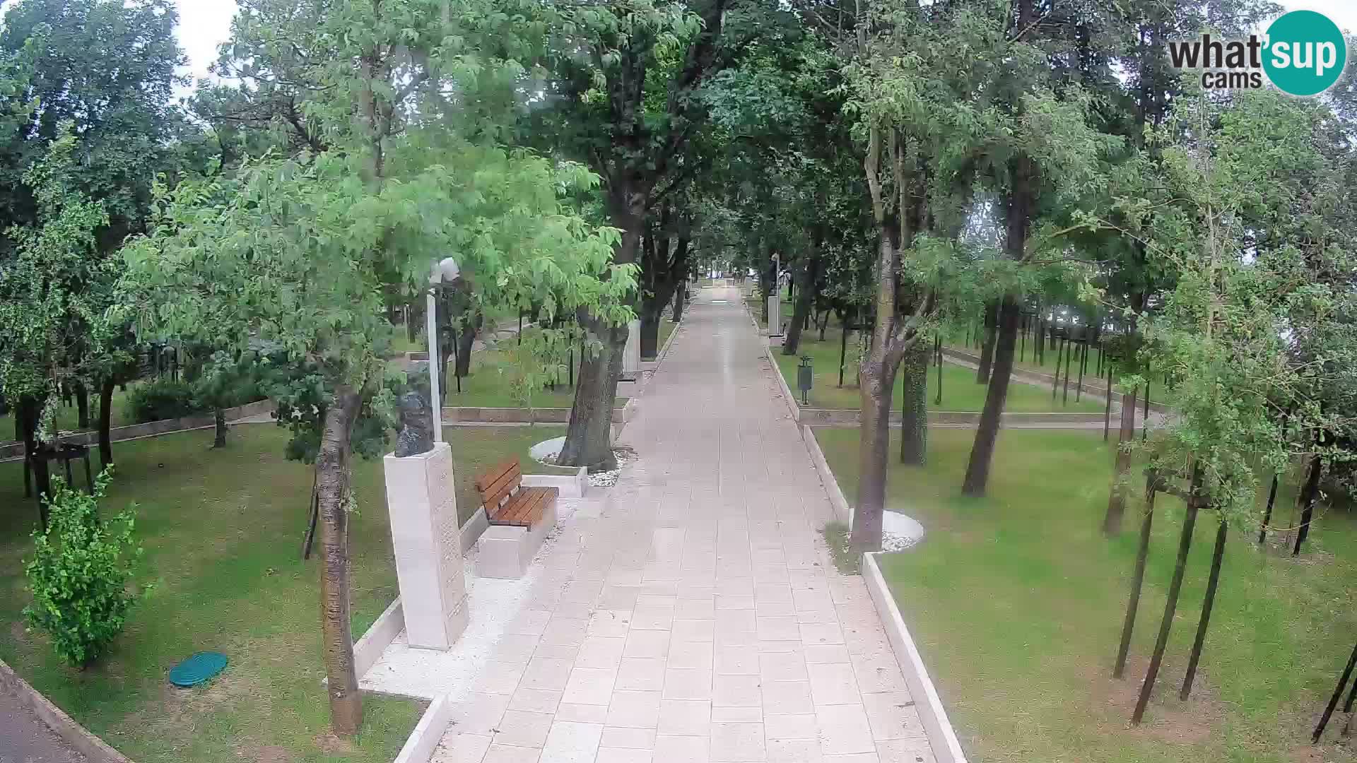 Writers’ Park Webcam Senj – Live by the Sea