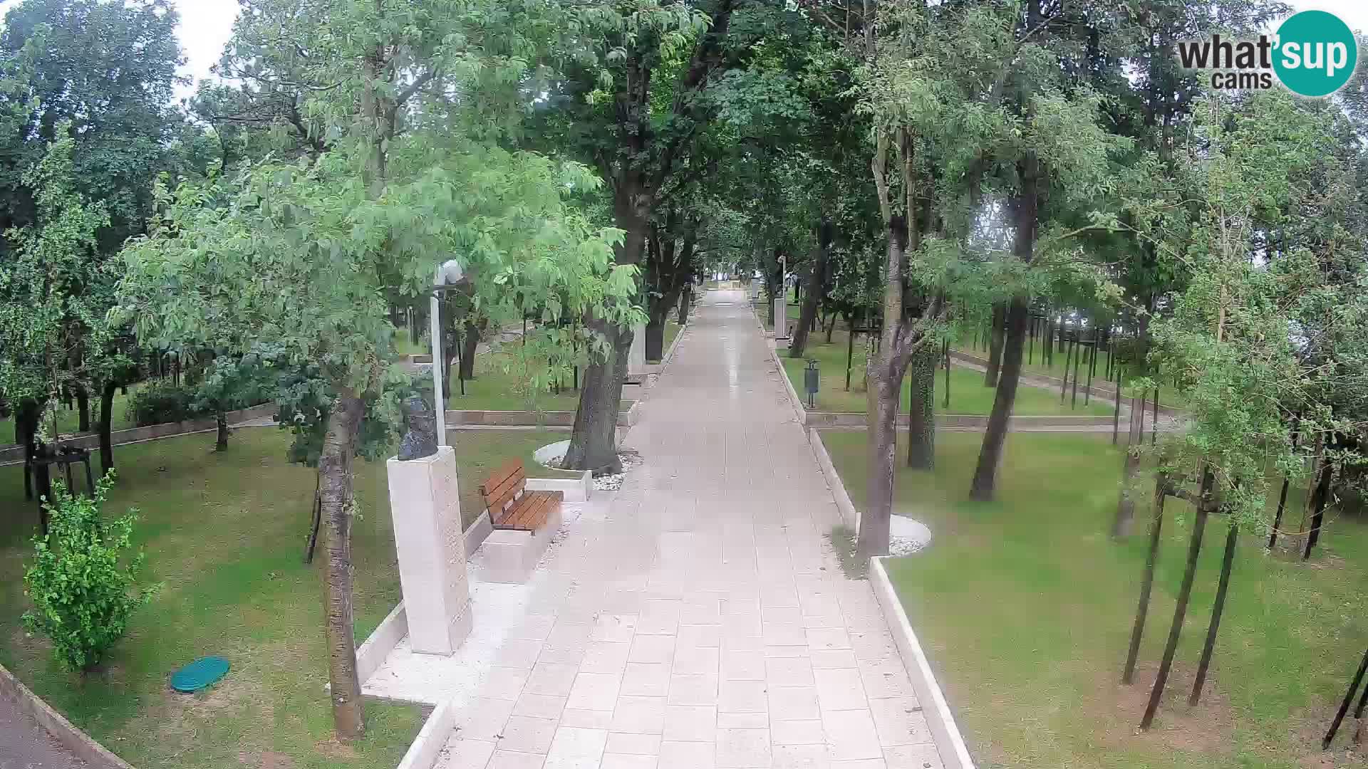 Writers’ Park Webcam Senj – Live by the Sea