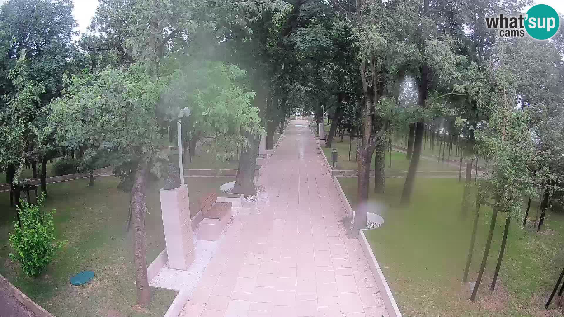 Writers’ Park Webcam Senj – Live by the Sea