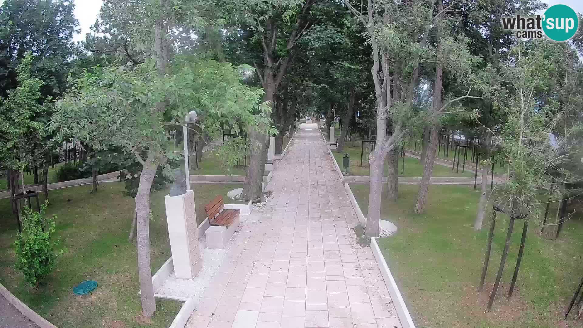 Writers’ Park Webcam Senj – Live by the Sea
