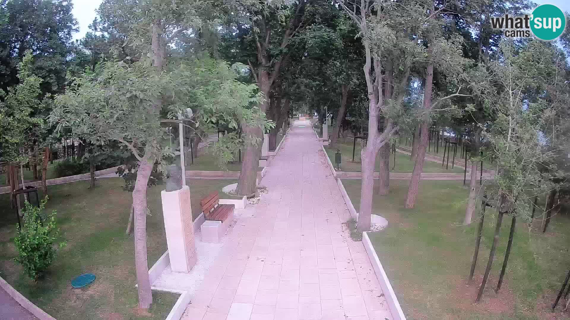 Writers’ Park Webcam Senj – Live by the Sea