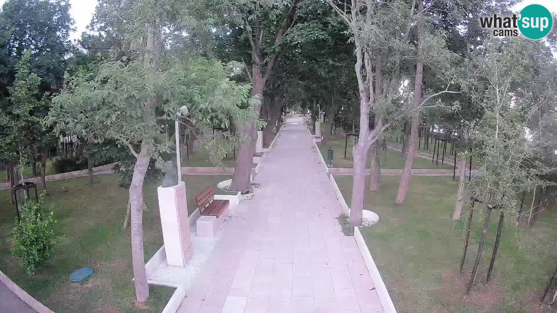 Writers’ Park Webcam Senj – Live by the Sea