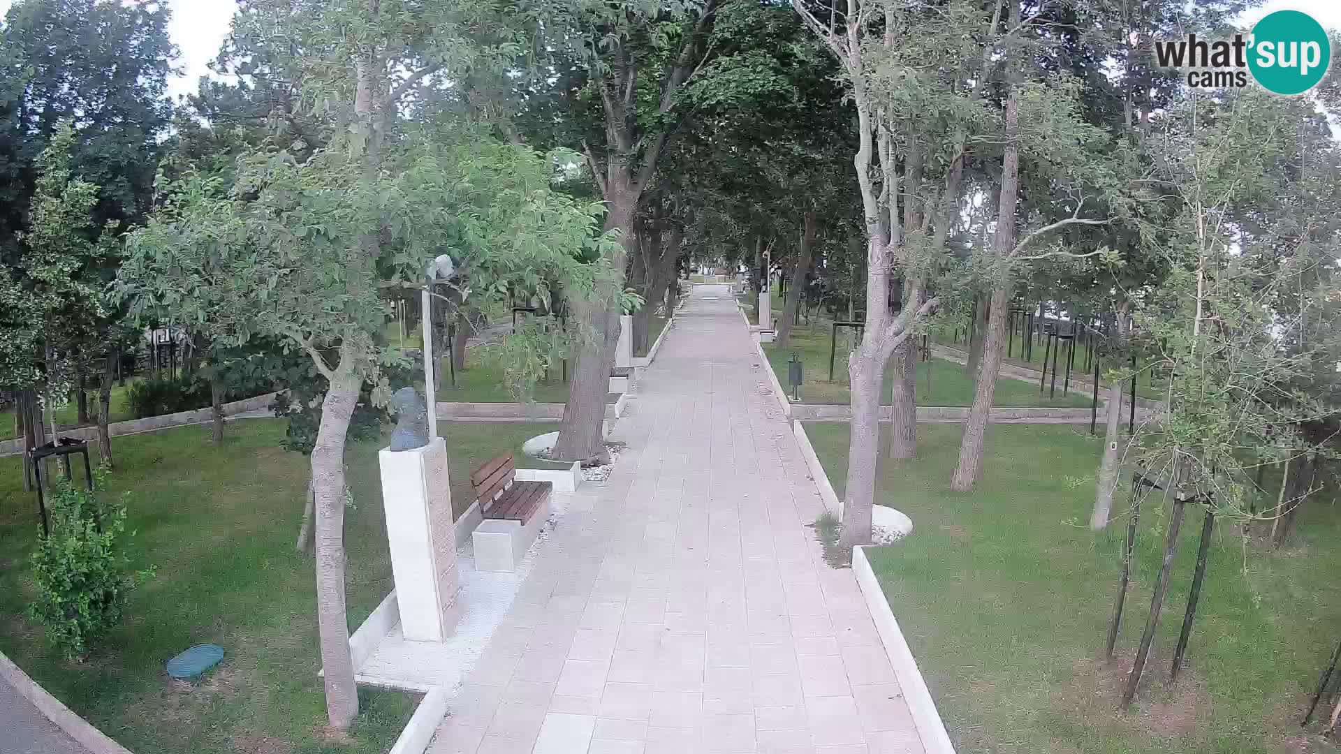 Writers’ Park Webcam Senj – Live by the Sea