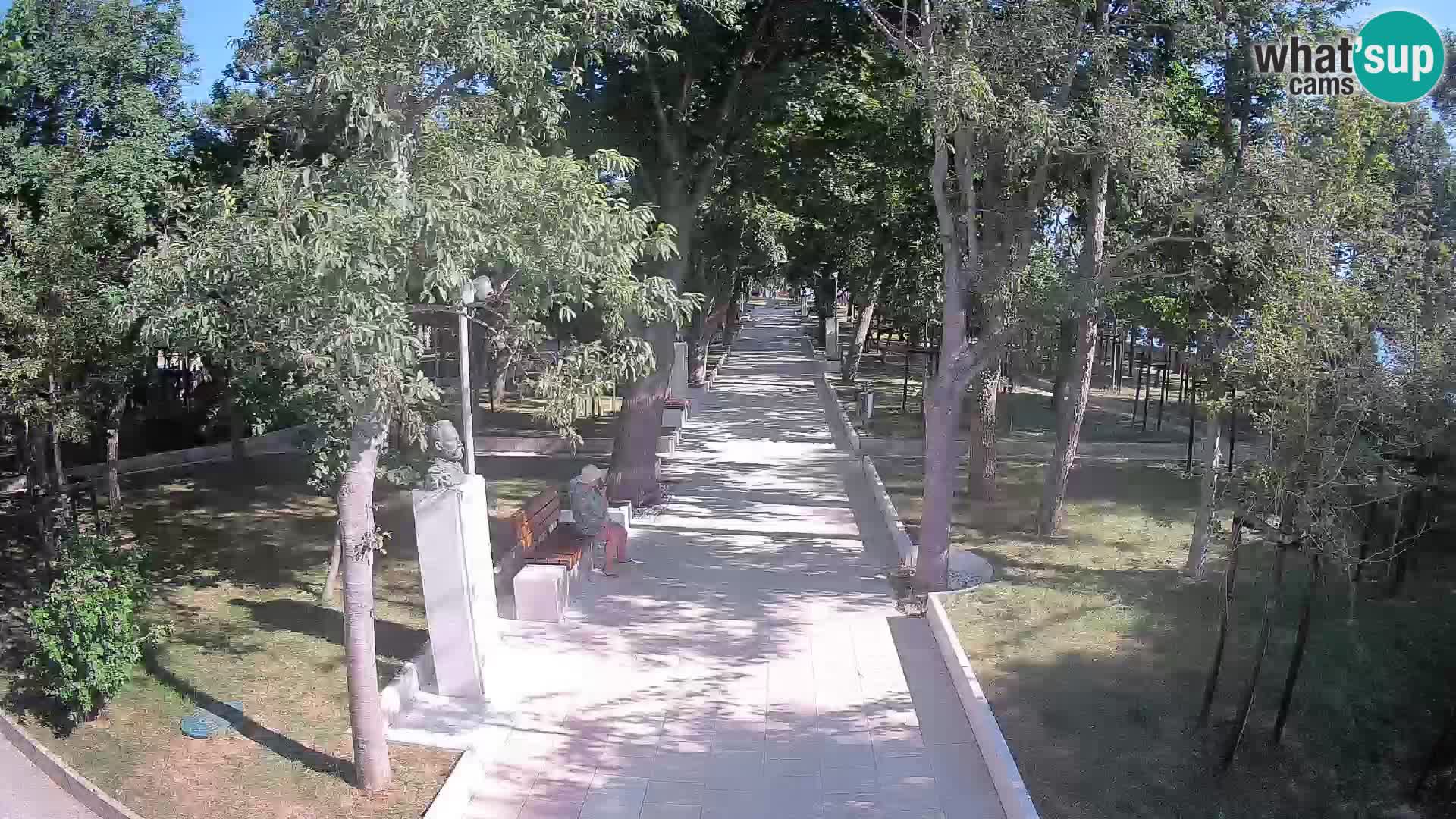 Writers’ Park Webcam Senj – Live by the Sea