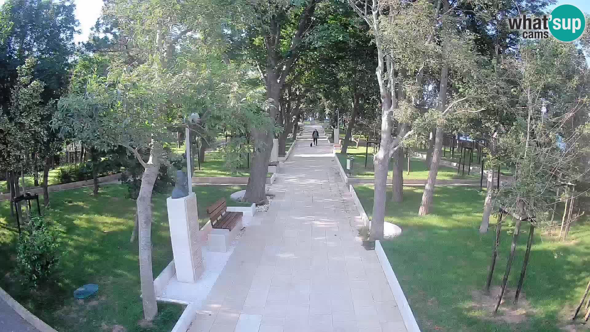 Writers’ Park Webcam Senj – Live by the Sea