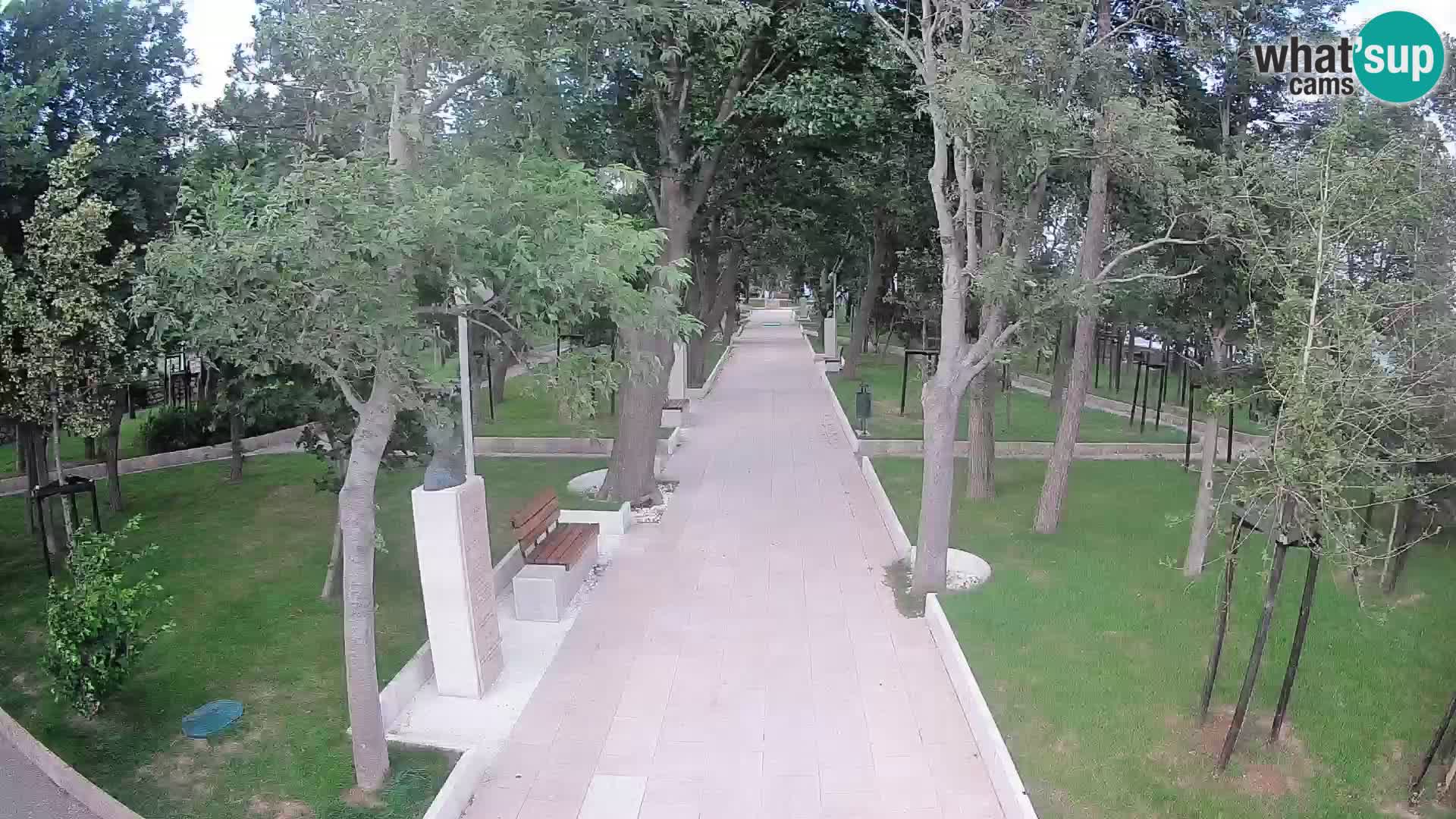 Writers’ Park Webcam Senj – Live by the Sea