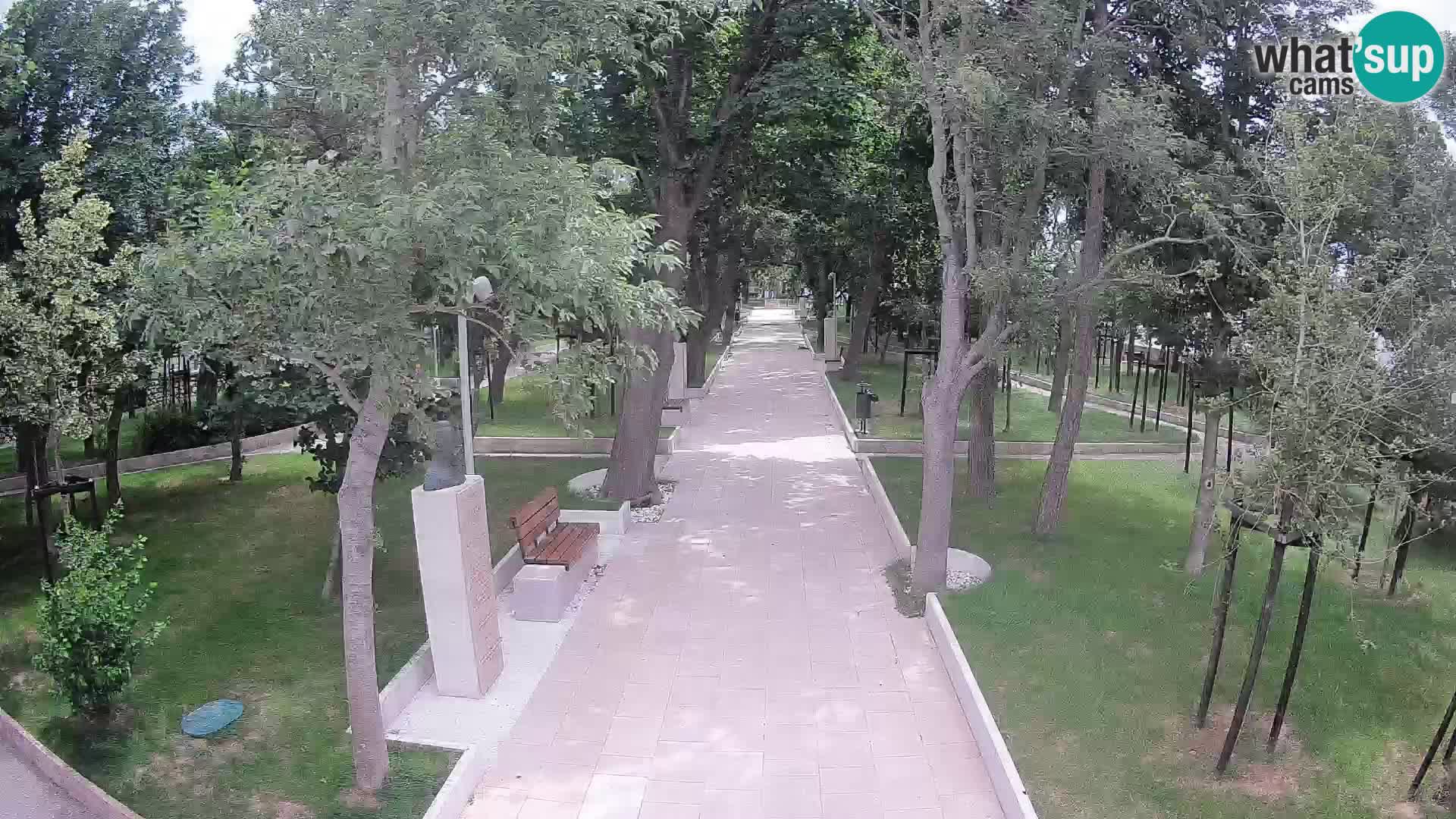 Writers’ Park Webcam Senj – Live by the Sea
