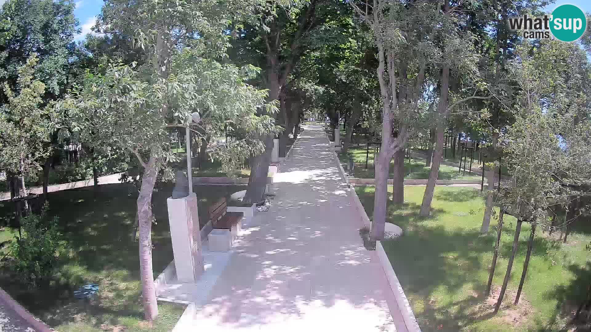 Writers’ Park Webcam Senj – Live by the Sea