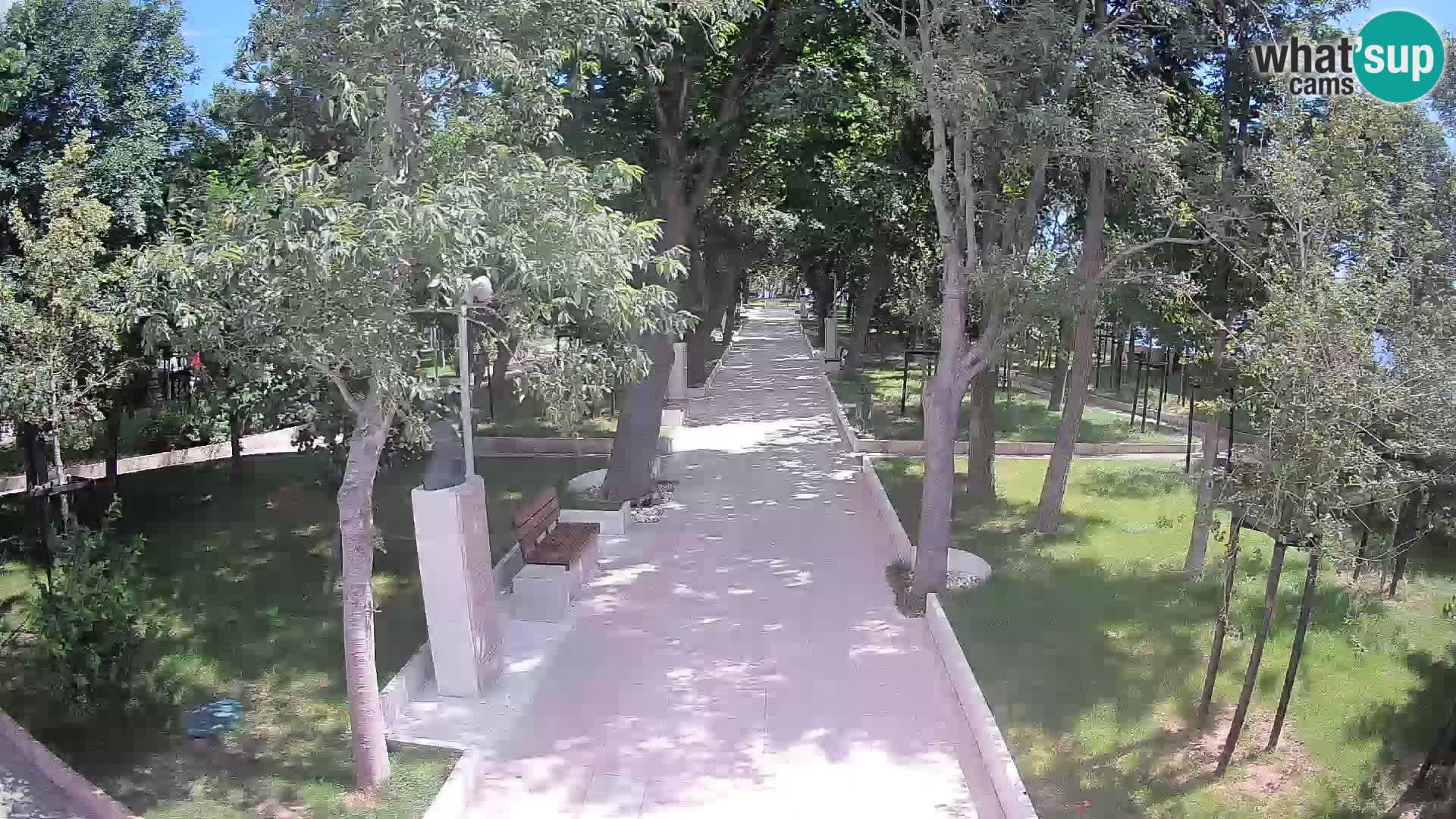 Writers’ Park Webcam Senj – Live by the Sea