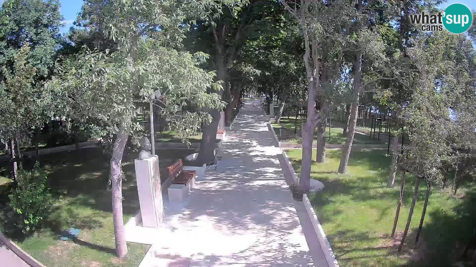 Writers’ Park Webcam Senj – Live by the Sea