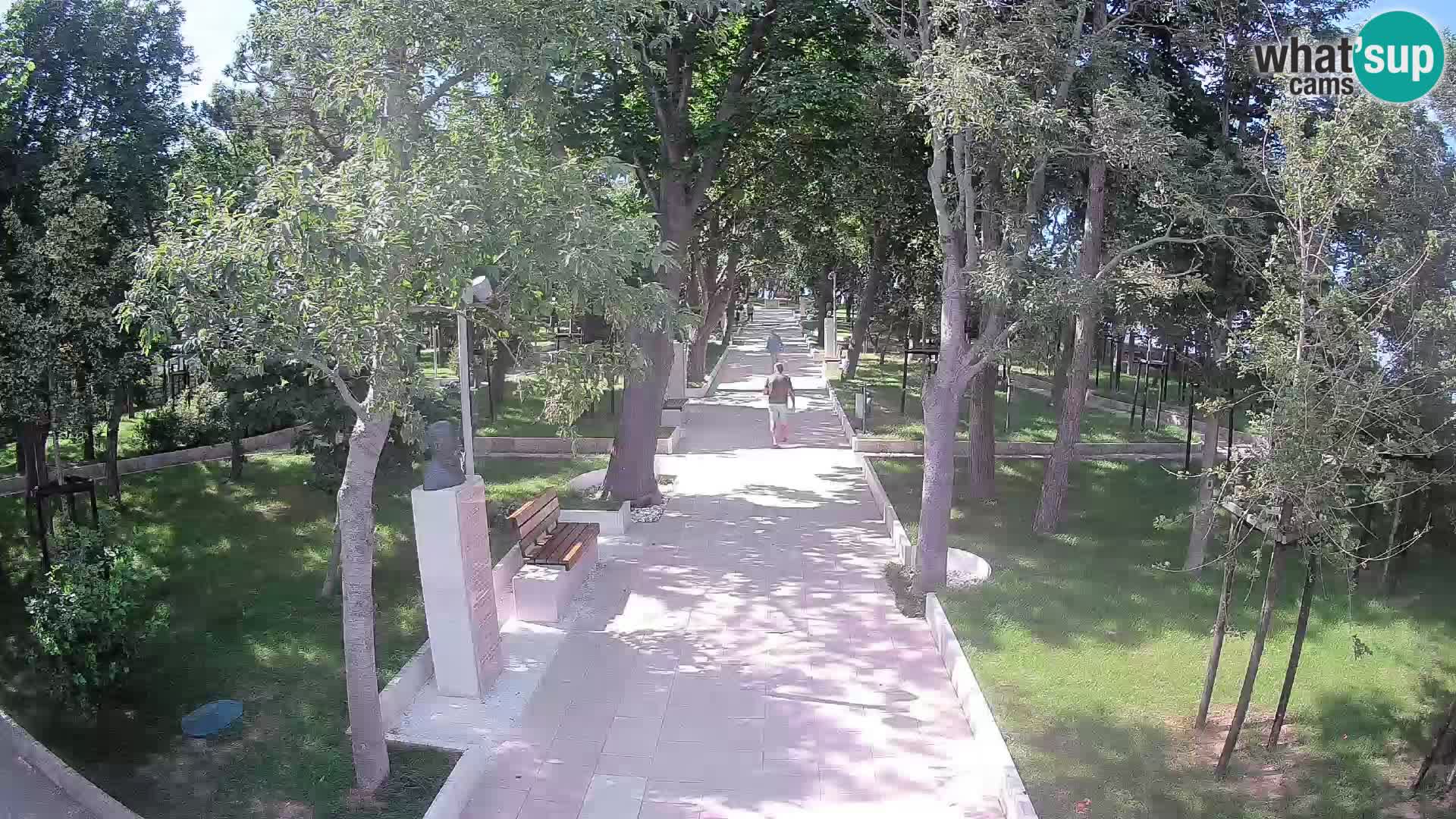 Writers’ Park Webcam Senj – Live by the Sea