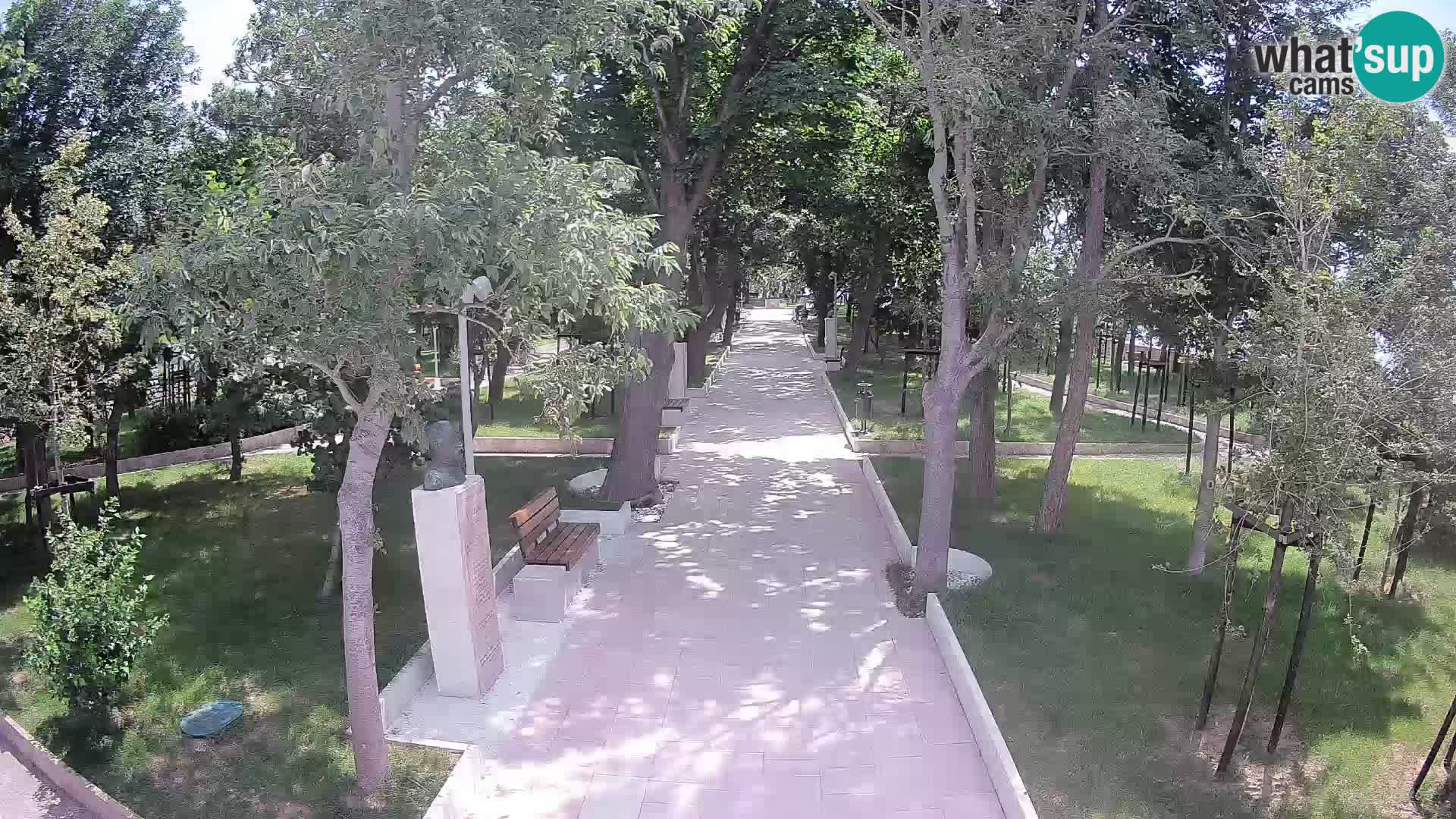 Writers’ Park Webcam Senj – Live by the Sea