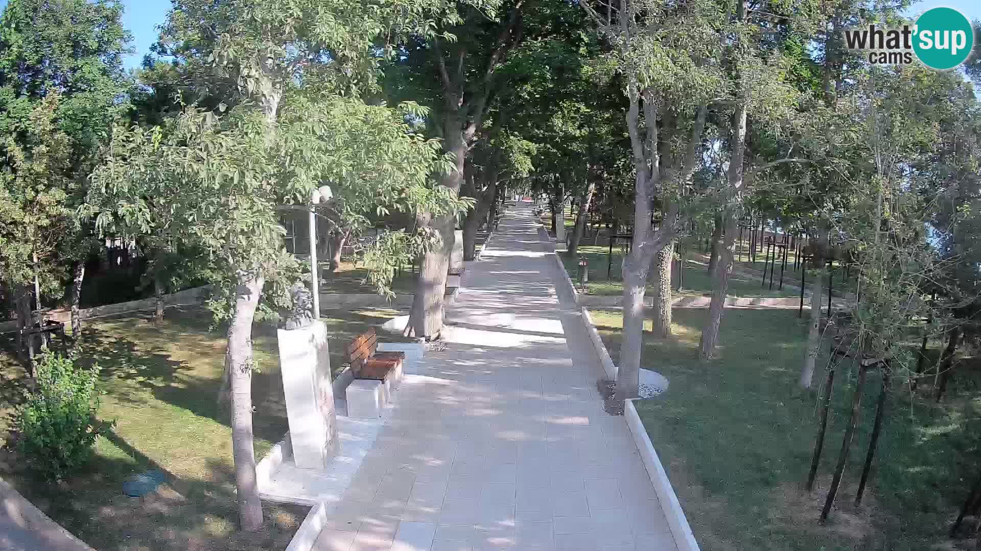 Writers’ Park Webcam Senj – Live by the Sea