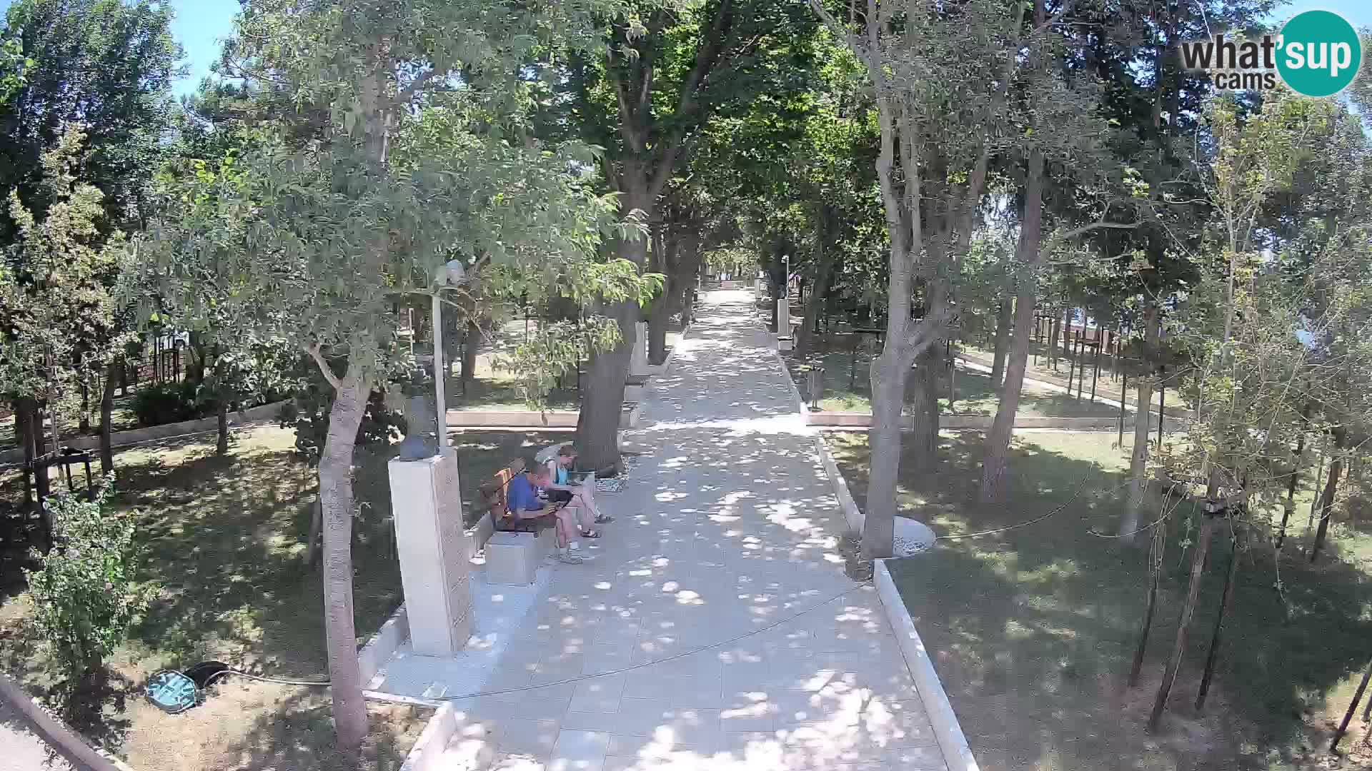 Writers’ Park Webcam Senj – Live by the Sea