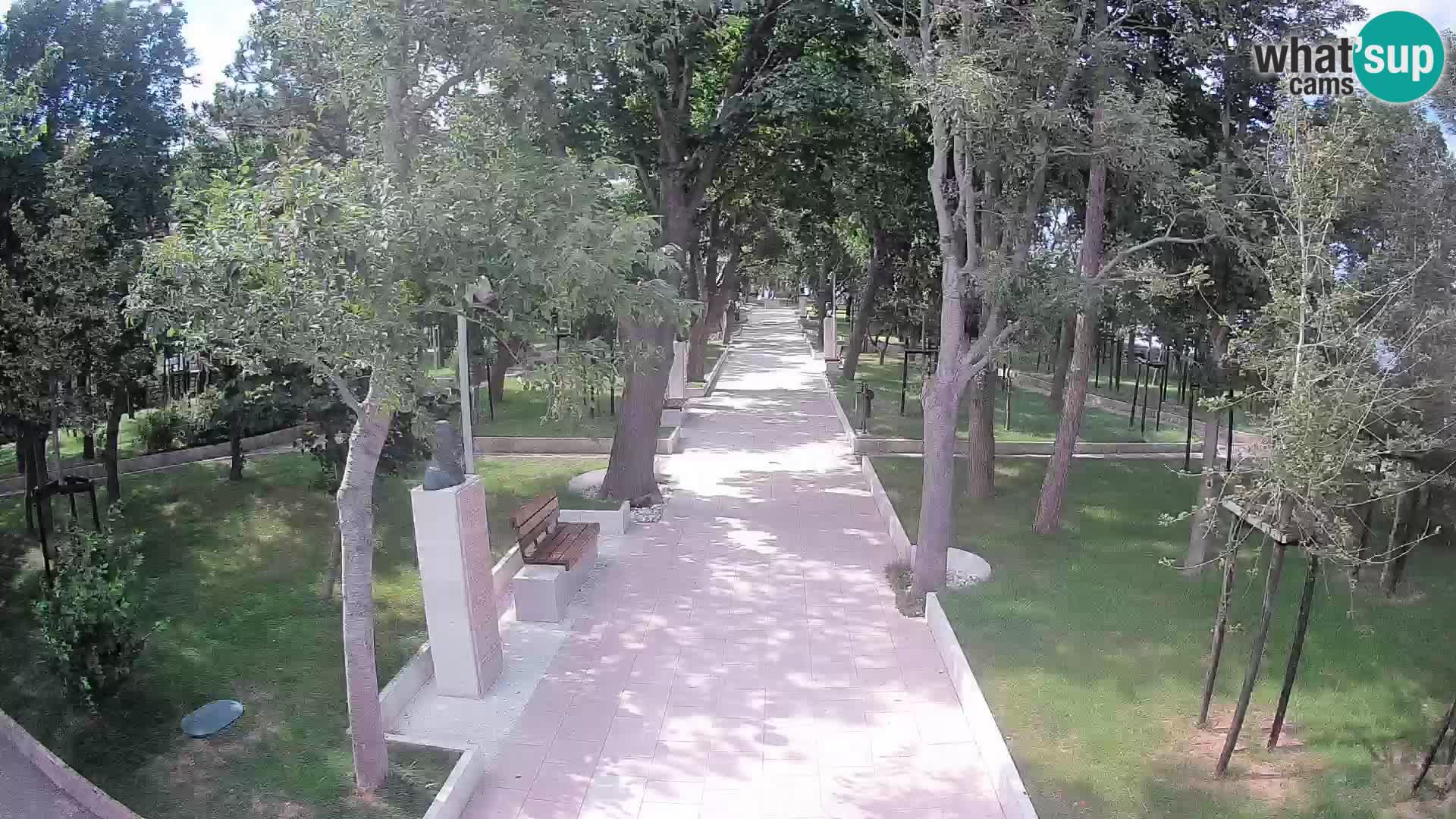 Writers’ Park Webcam Senj – Live by the Sea