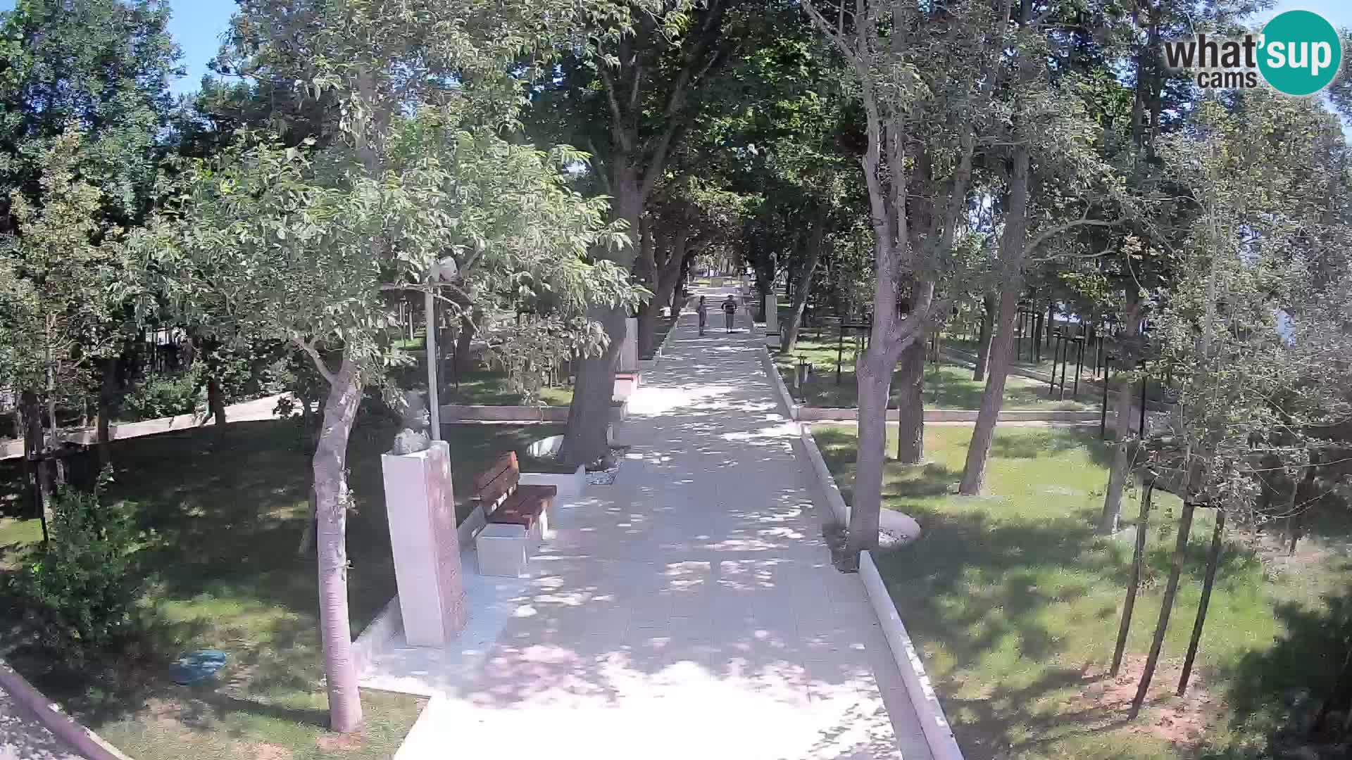 Writers’ Park Webcam Senj – Live by the Sea