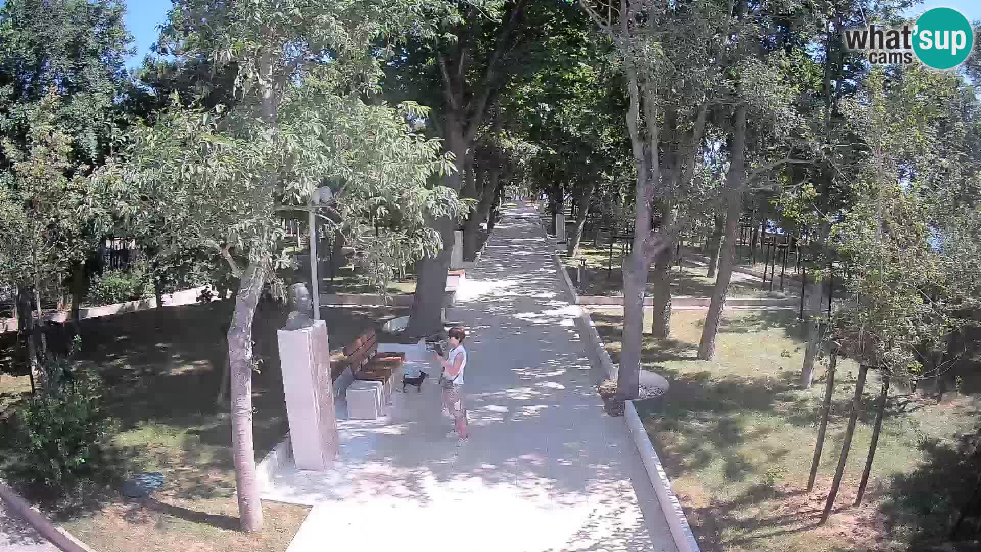 Writers’ Park Webcam Senj – Live by the Sea