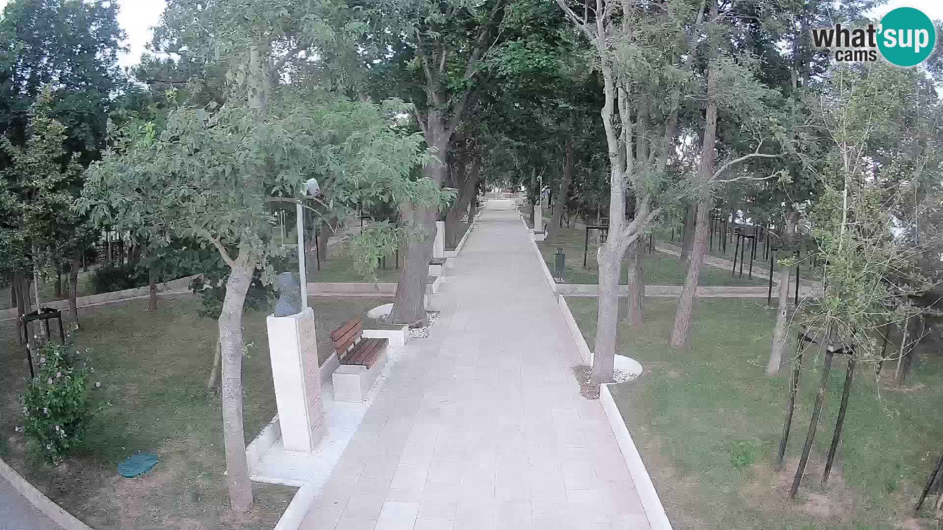 Writers’ Park Webcam Senj – Live by the Sea