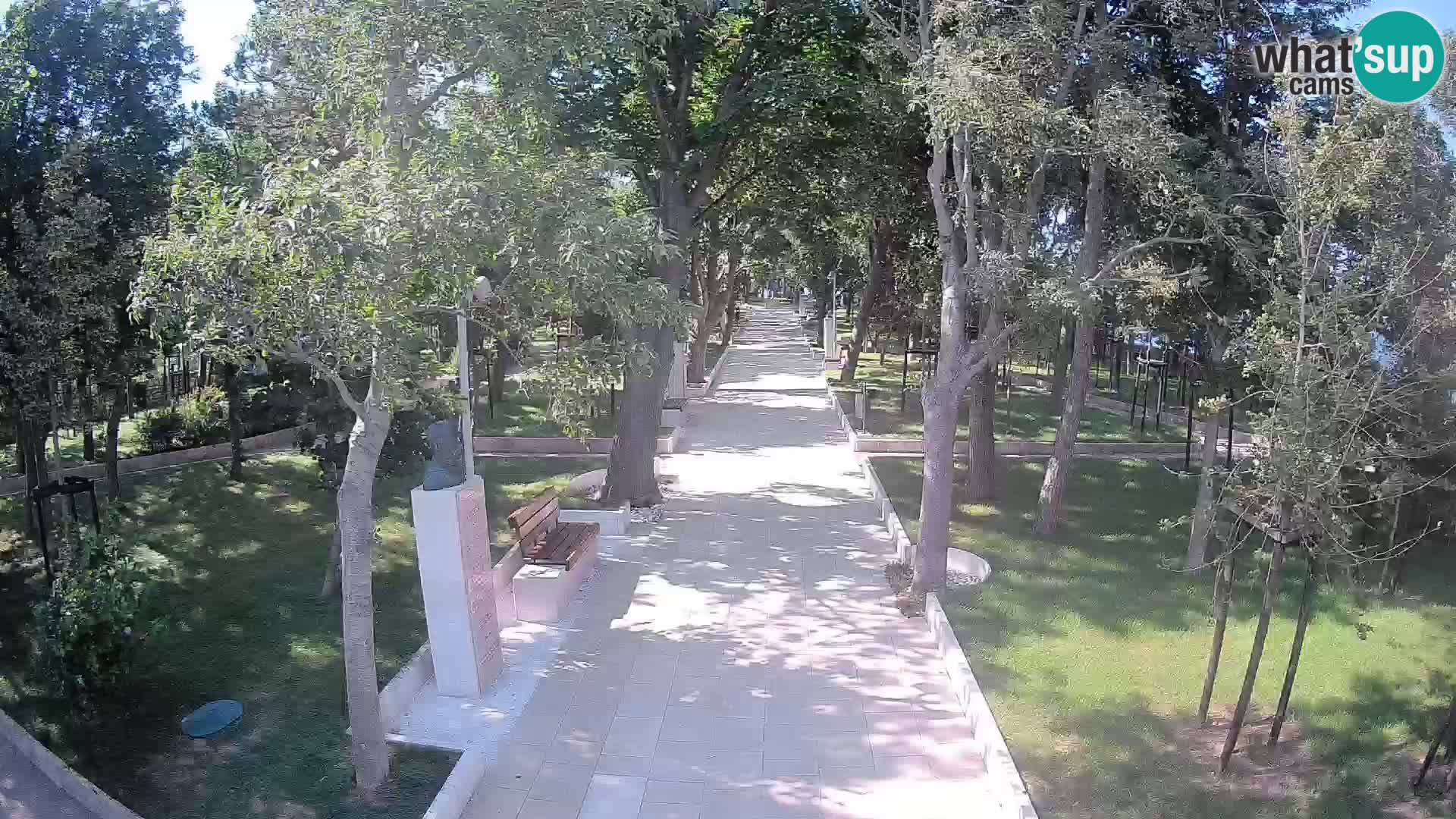 Writers’ Park Webcam Senj – Live by the Sea