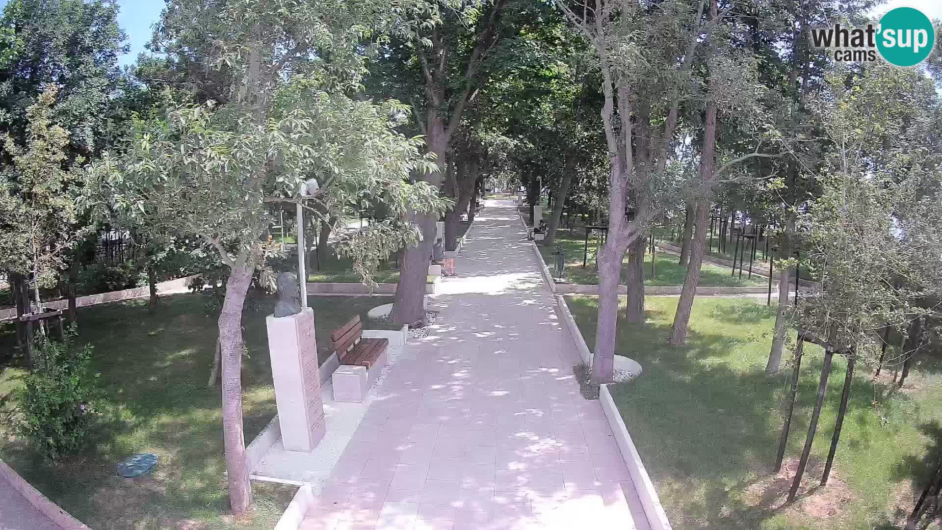 Writers’ Park Webcam Senj – Live by the Sea