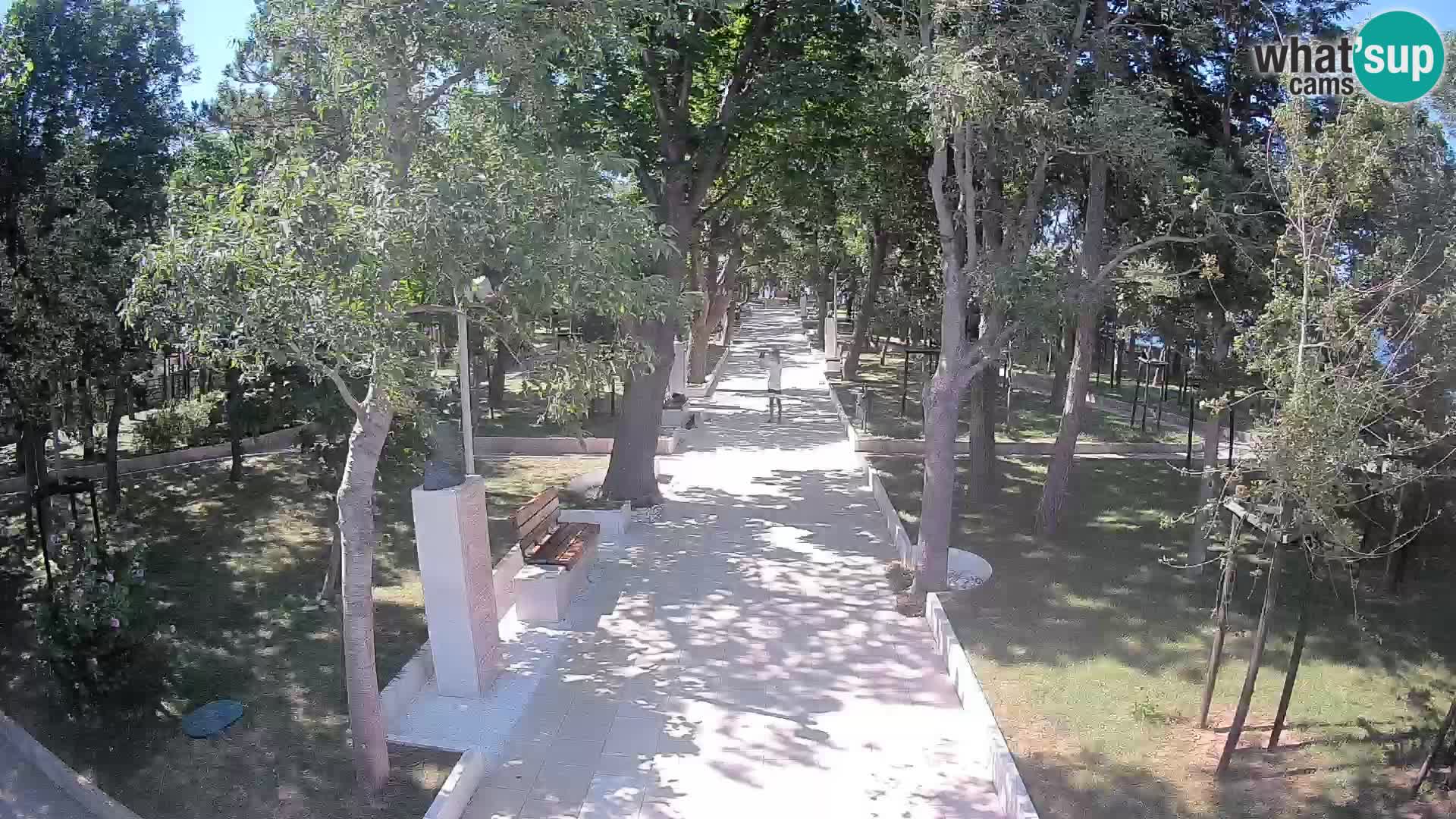 Writers’ Park Webcam Senj – Live by the Sea