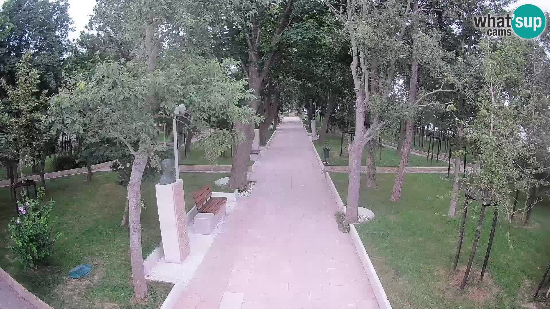 Webcam Schriftstellerpark Senj – Live am Meer