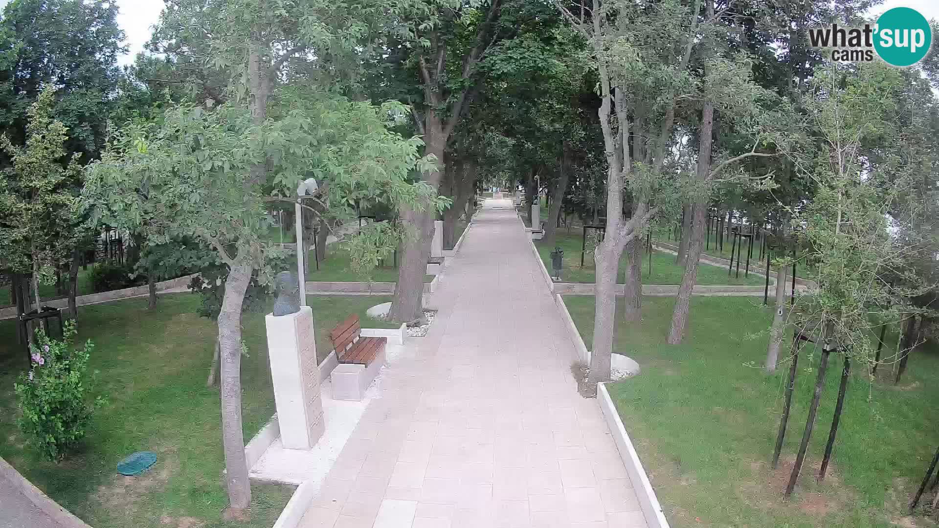 Writers’ Park Webcam Senj – Live by the Sea