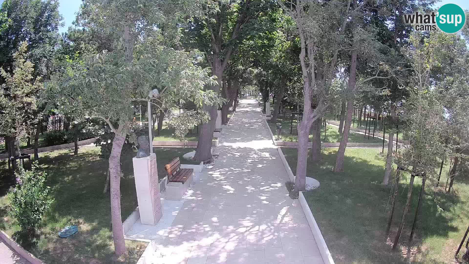 Writers’ Park Webcam Senj – Live by the Sea