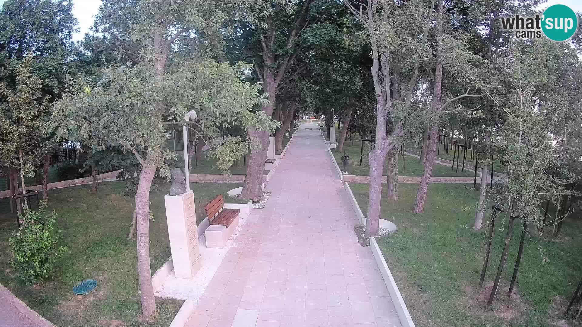 Writers’ Park Webcam Senj – Live by the Sea