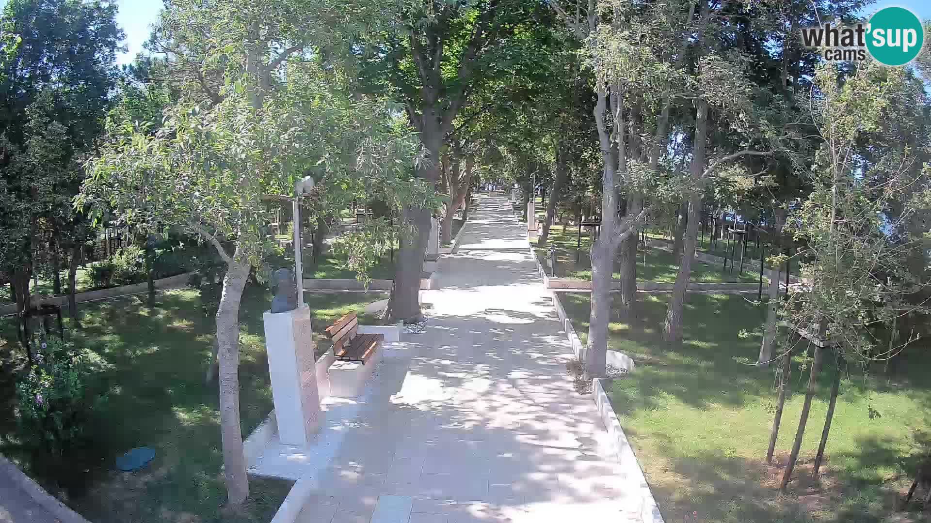 Writers’ Park Webcam Senj – Live by the Sea