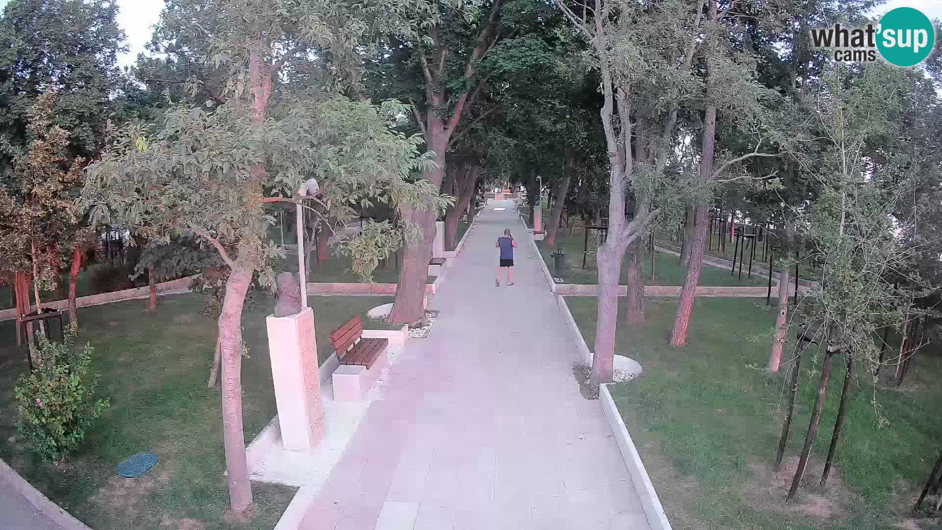 Writers’ Park Webcam Senj – Live by the Sea