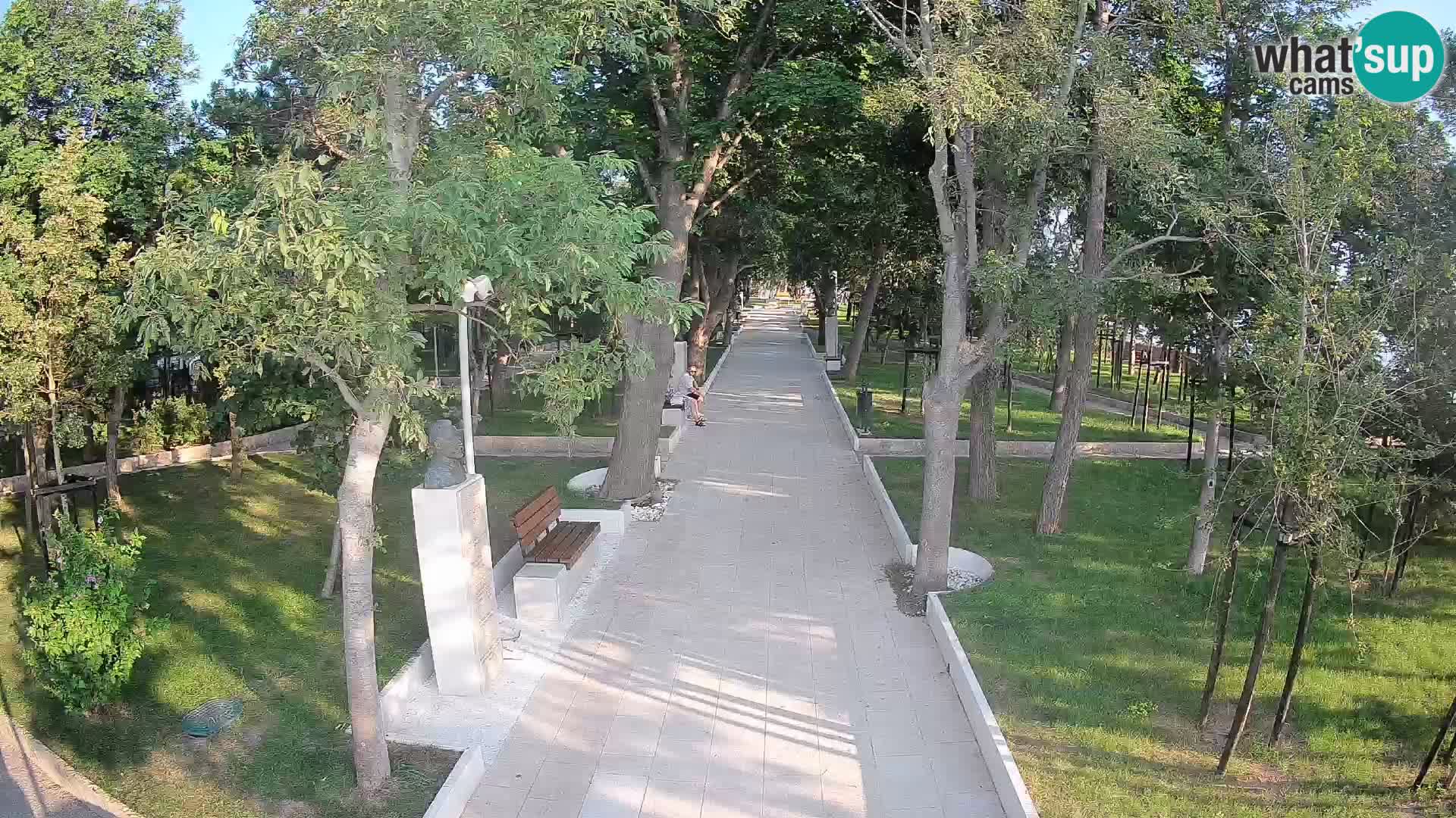 Writers’ Park Webcam Senj – Live by the Sea