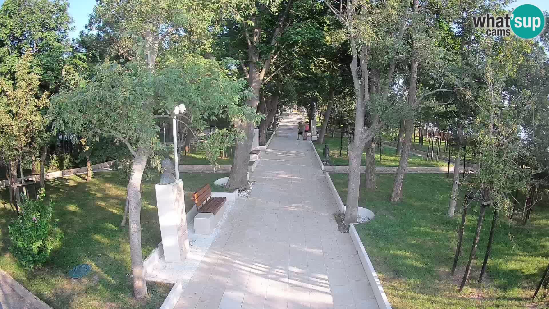 Writers’ Park Webcam Senj – Live by the Sea