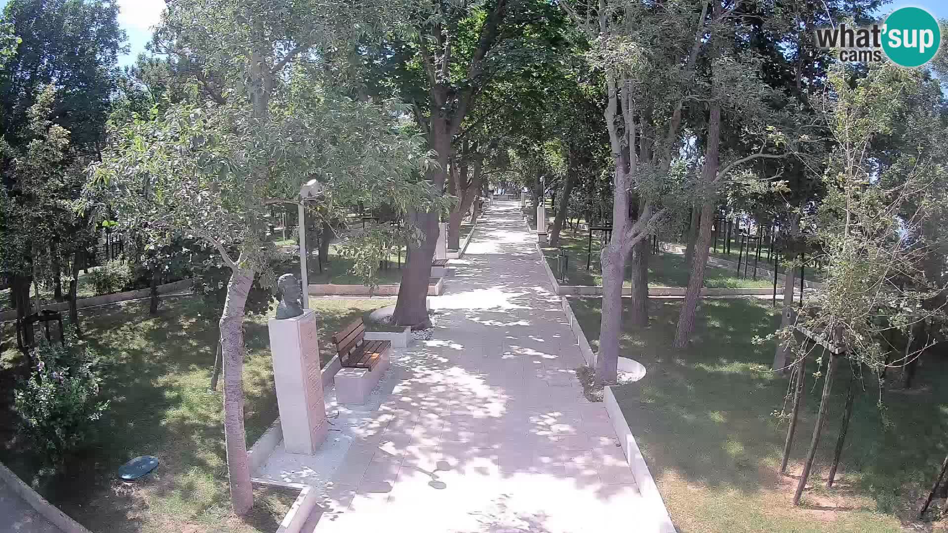 Writers’ Park Webcam Senj – Live by the Sea