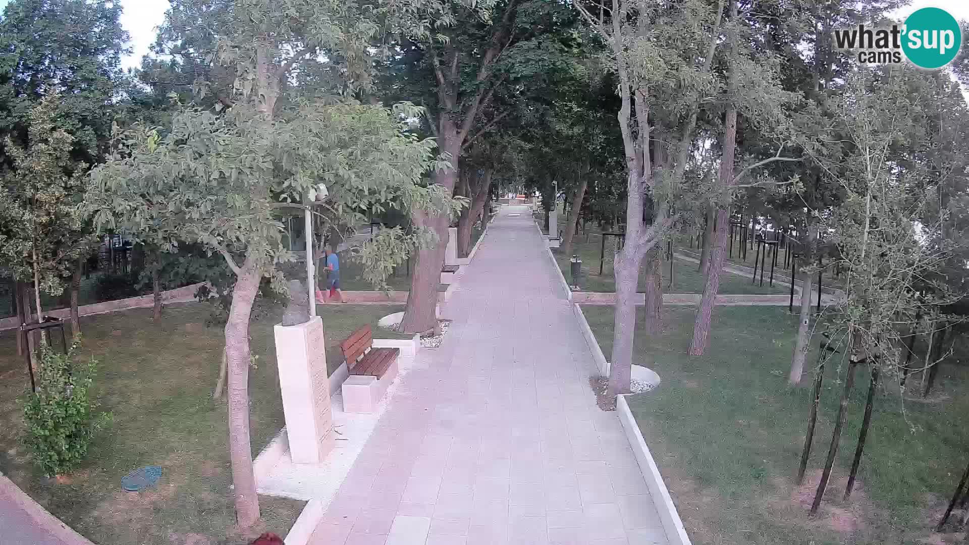 Writers’ Park Webcam Senj – Live by the Sea