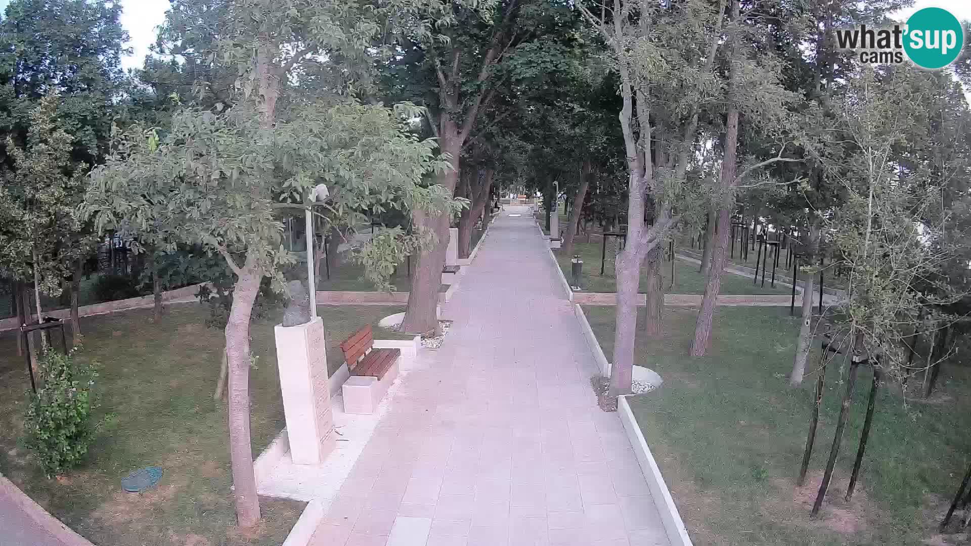 Writers’ Park Webcam Senj – Live by the Sea