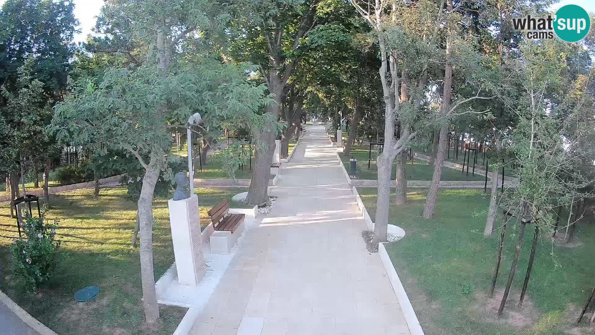 Writers’ Park Webcam Senj – Live by the Sea