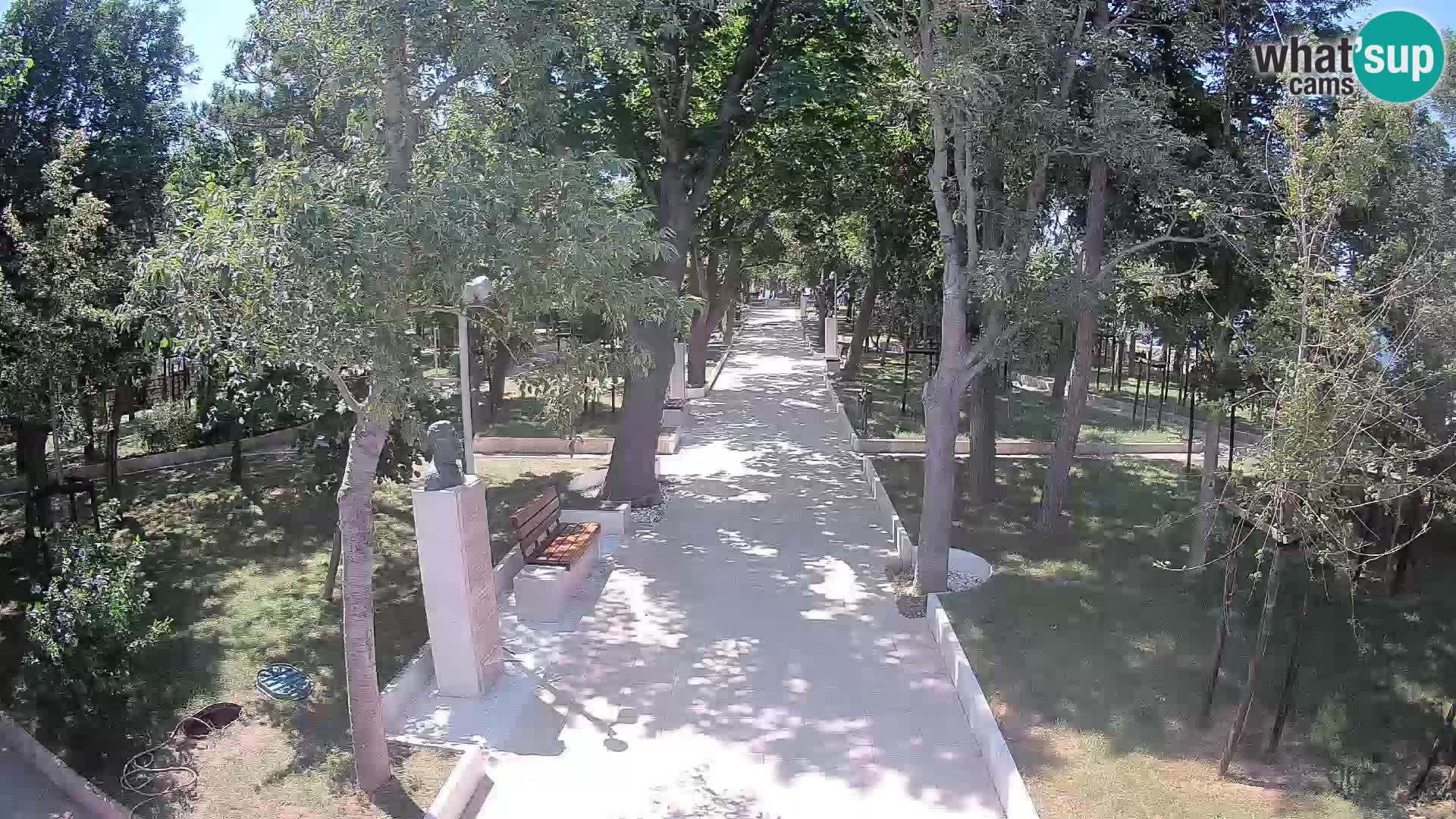 Writers’ Park Webcam Senj – Live by the Sea