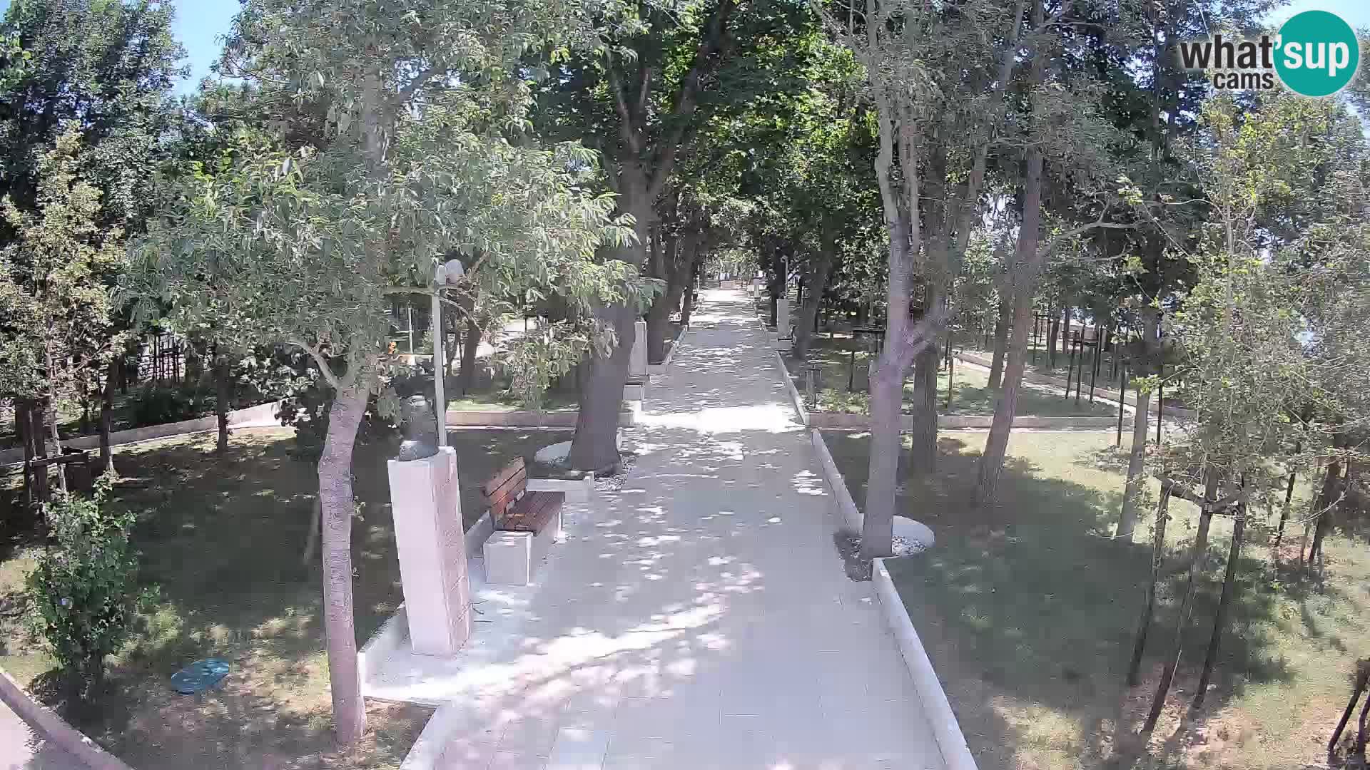 Writers’ Park Webcam Senj – Live by the Sea