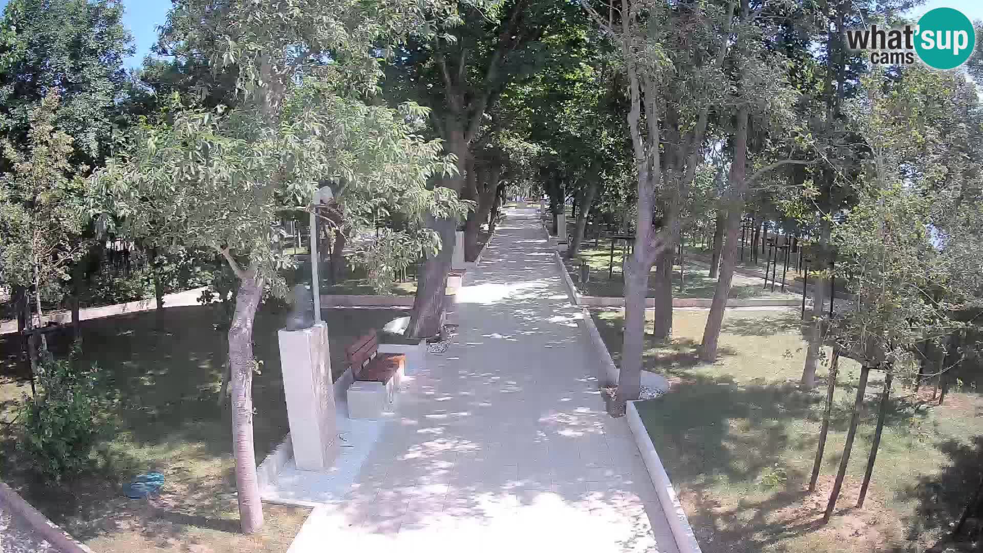 Writers’ Park Webcam Senj – Live by the Sea