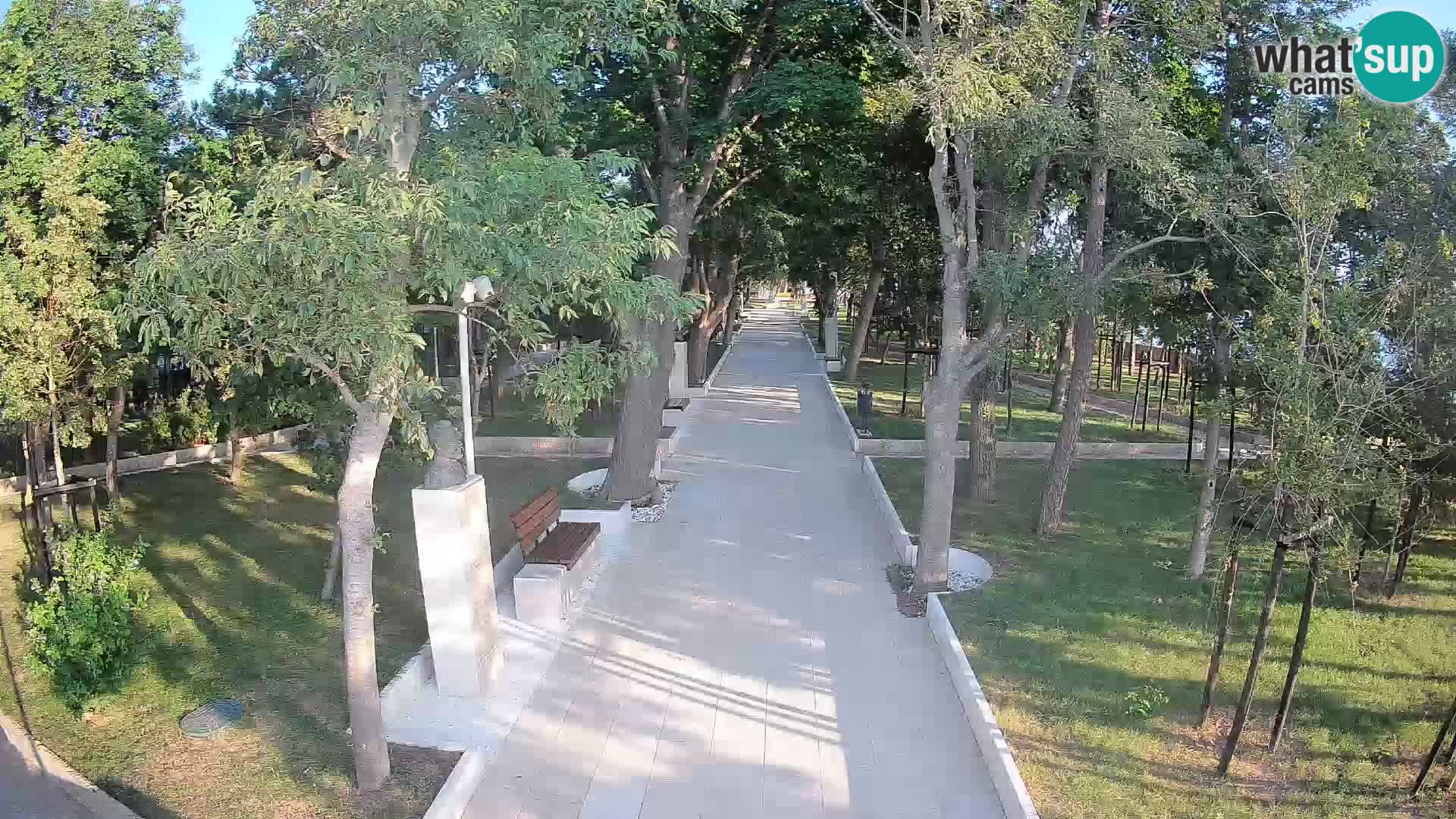 Writers’ Park Webcam Senj – Live by the Sea