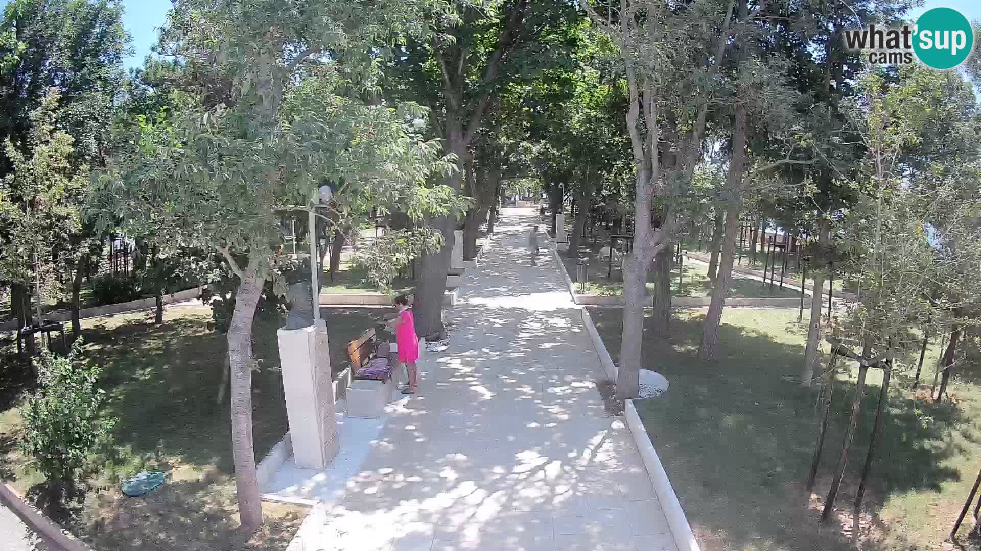 Writers’ Park Webcam Senj – Live by the Sea