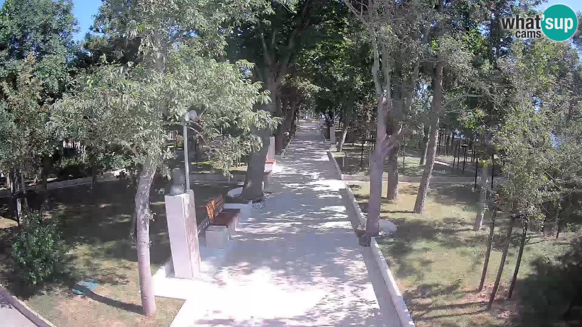 Writers’ Park Webcam Senj – Live by the Sea